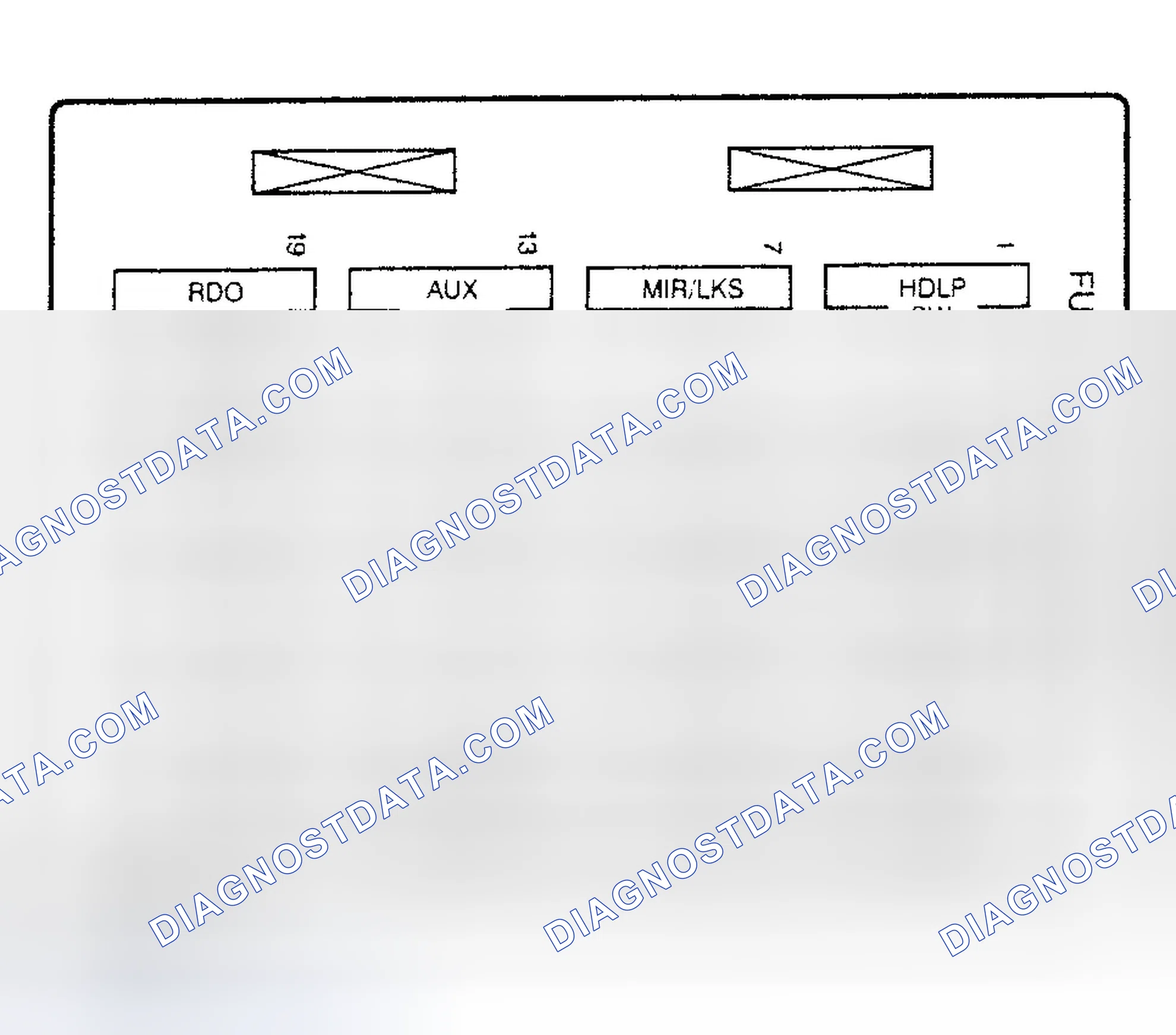 Scheme 3: 1998 - Fuse & Circuit Breaker Identification