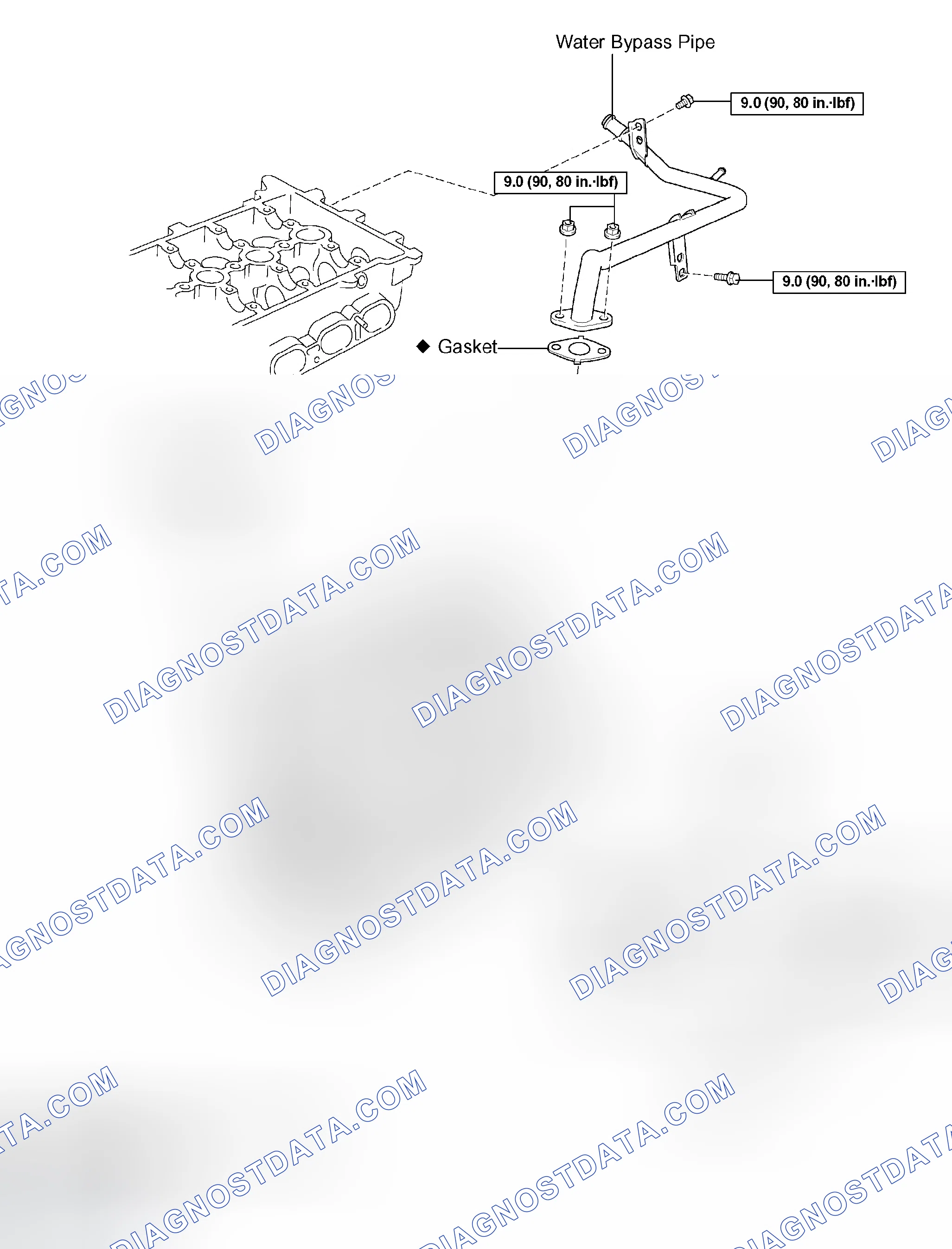 Scheme 173: Identifying Cylinder Block Components (1 Of 2)