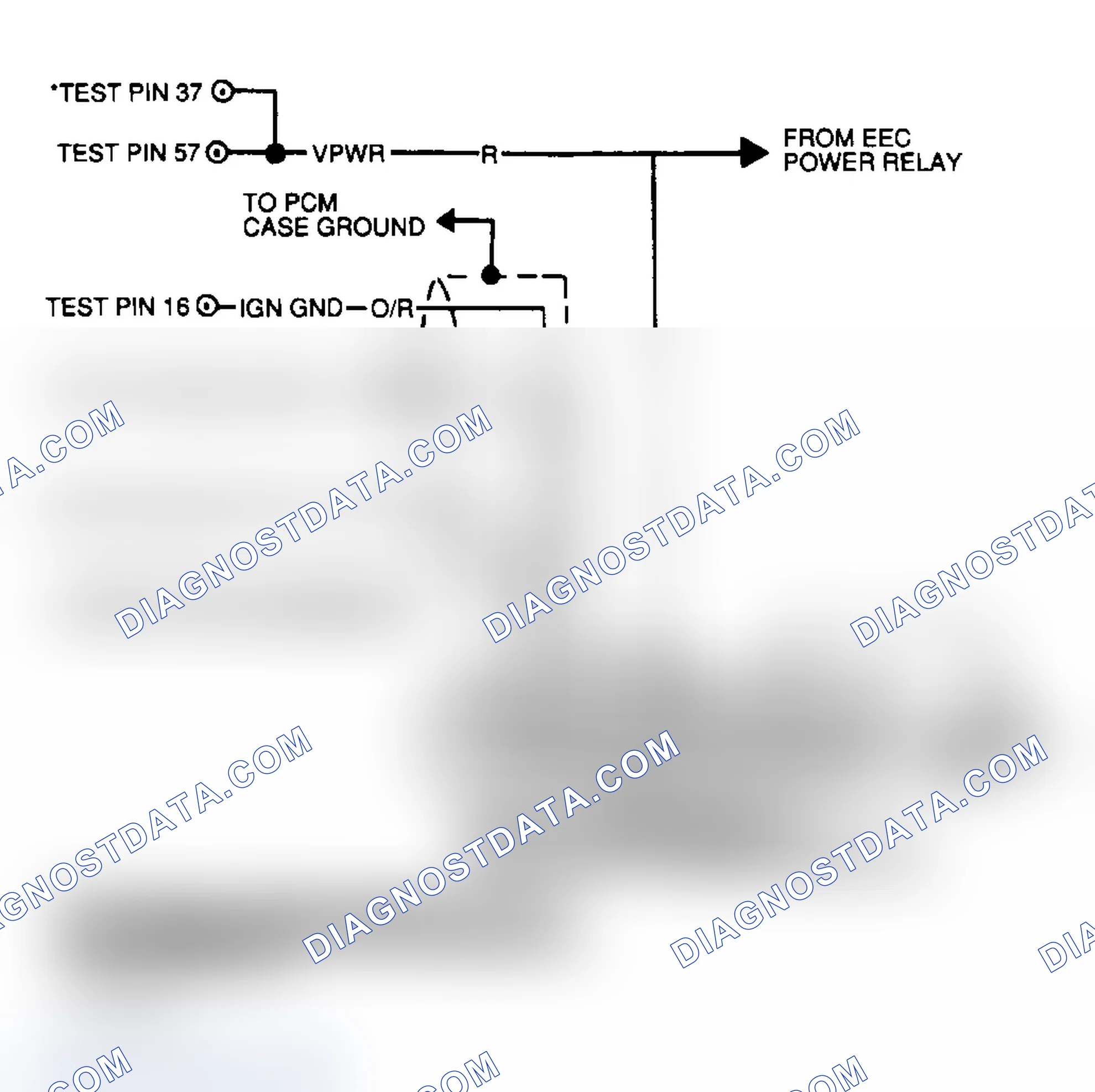 Scheme 92: Identifying ICM Connector Terminals (4.6L)