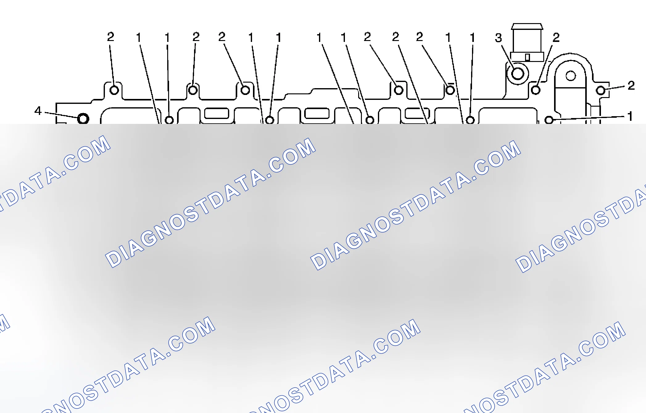 Scheme 45: Cylinder Head - Top View