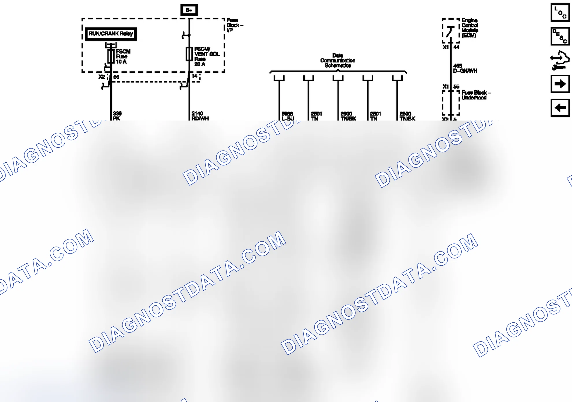 Scheme 86: Fuel Controls- Fuel Pump Controls