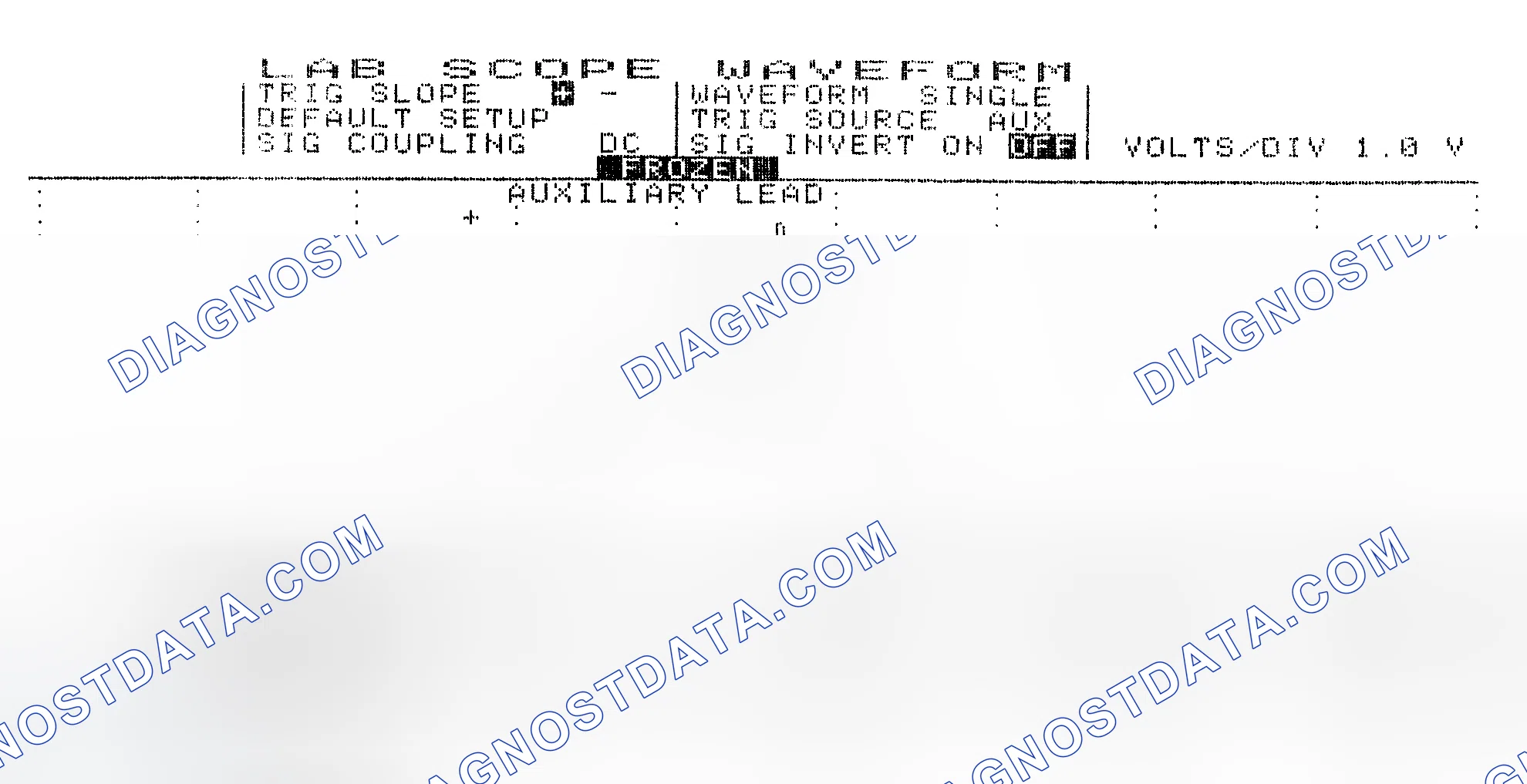 Scheme 19: Single Injector w/Excessive Current Flow - Current Pattern