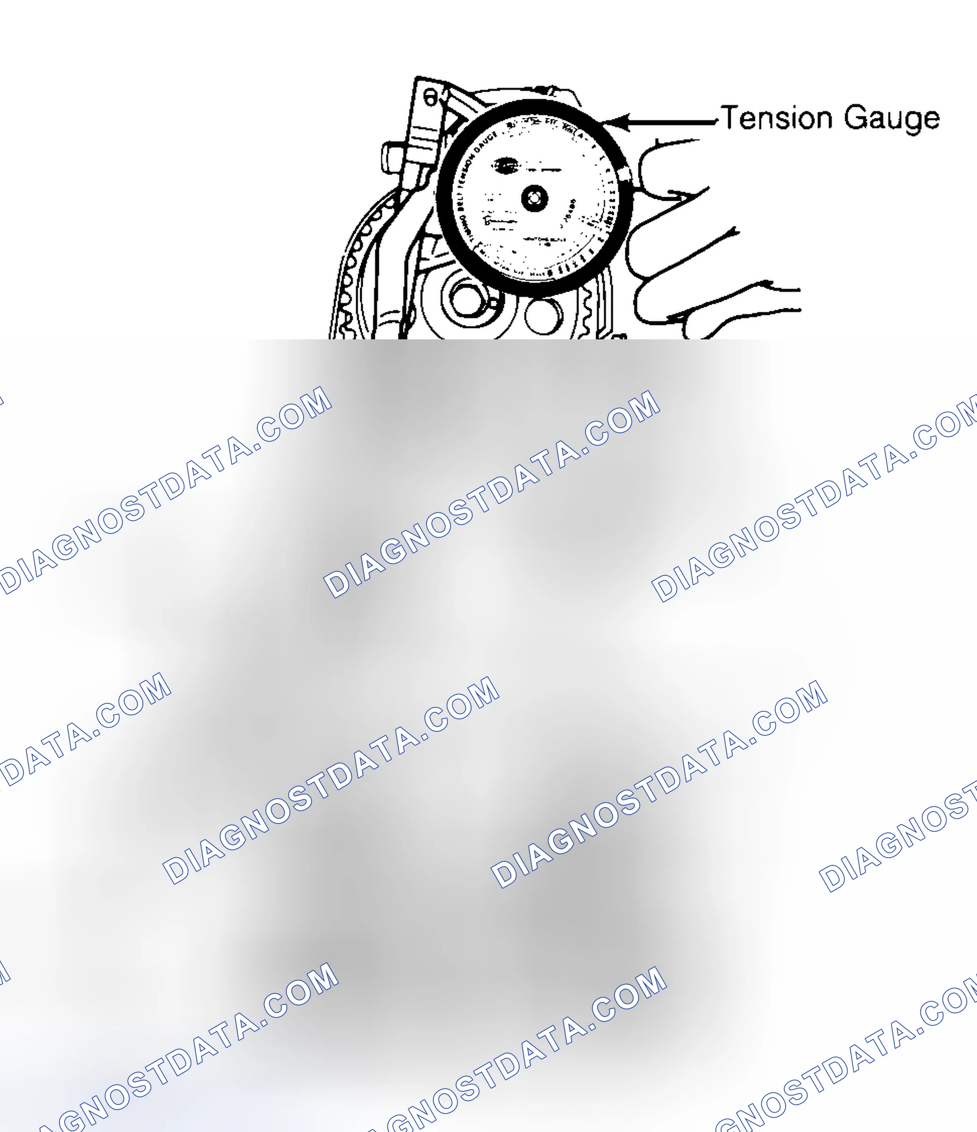 Scheme 3: Adjusting Typical Timing Belt Tension