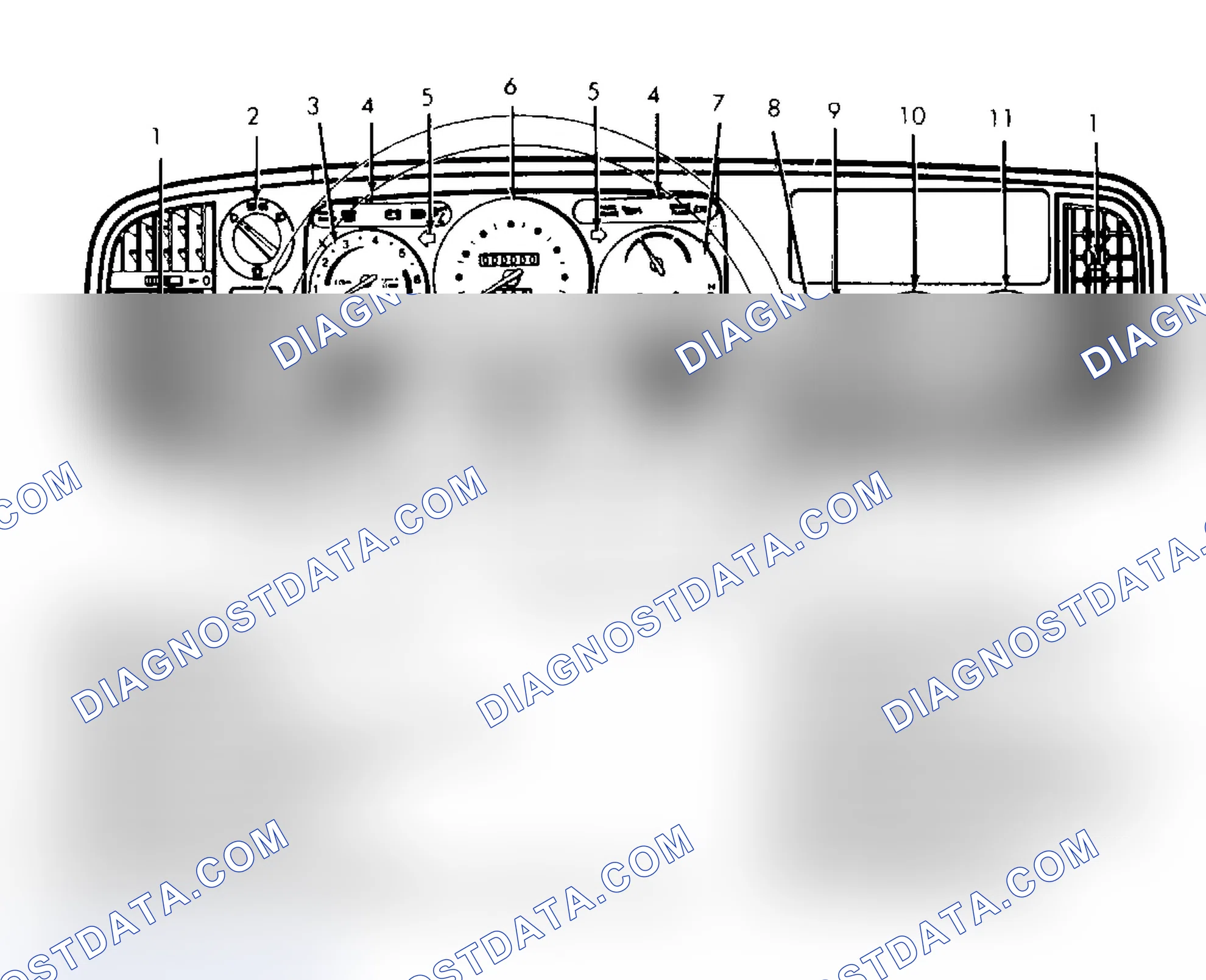 Scheme 1: SERVICE INDICATOR & WARNING LIGHTS