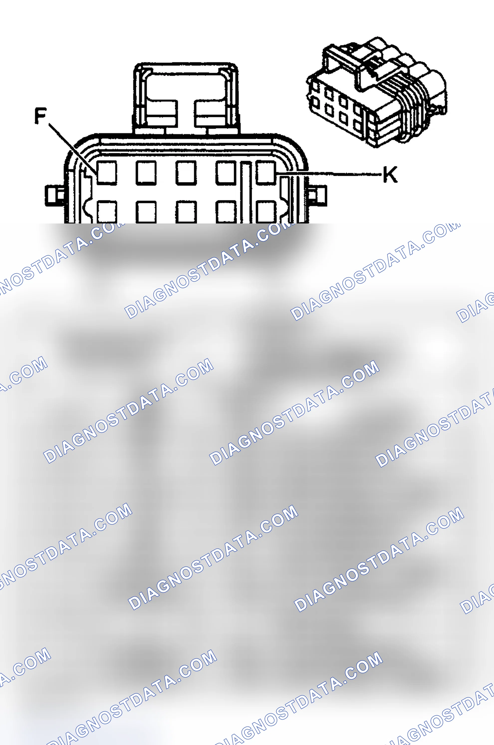 Scheme 831: CONNECTOR IDENTIFICATION