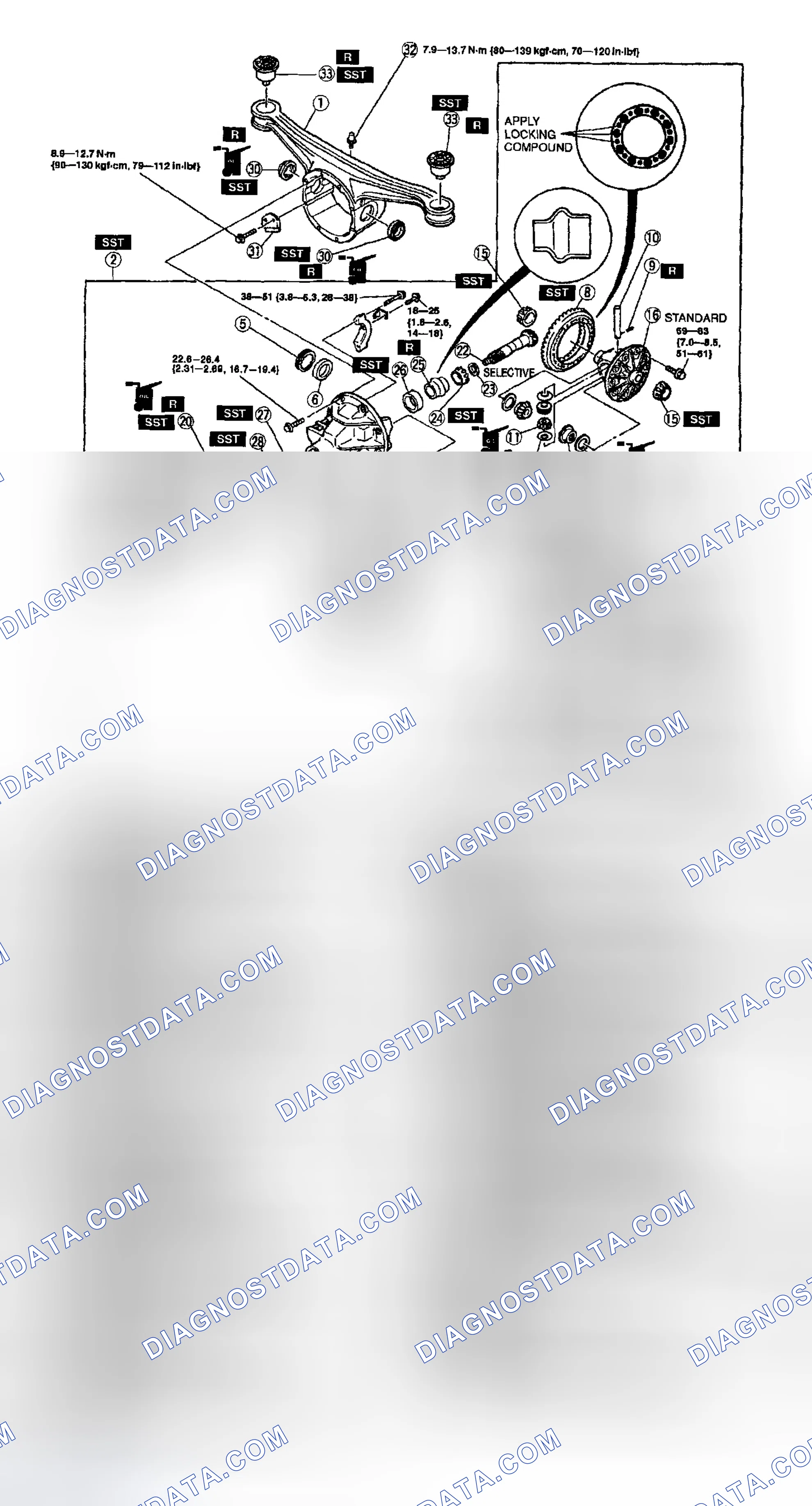 Scheme 19: DIFFERENTIAL DISASSEMBLY/ASSEMBLY
