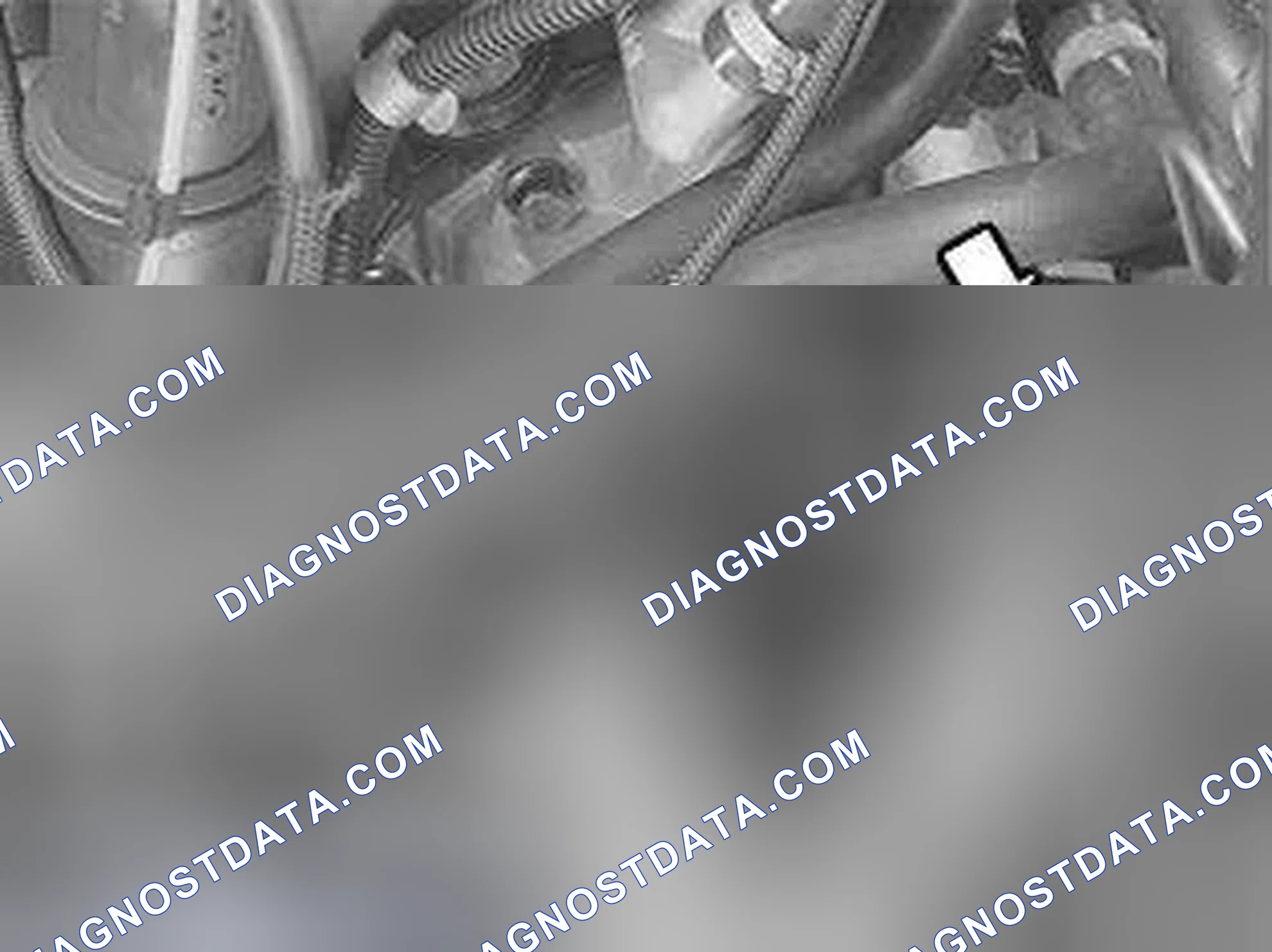 Scheme 1629: Installing the remaining screws on the gearbox and starter motor