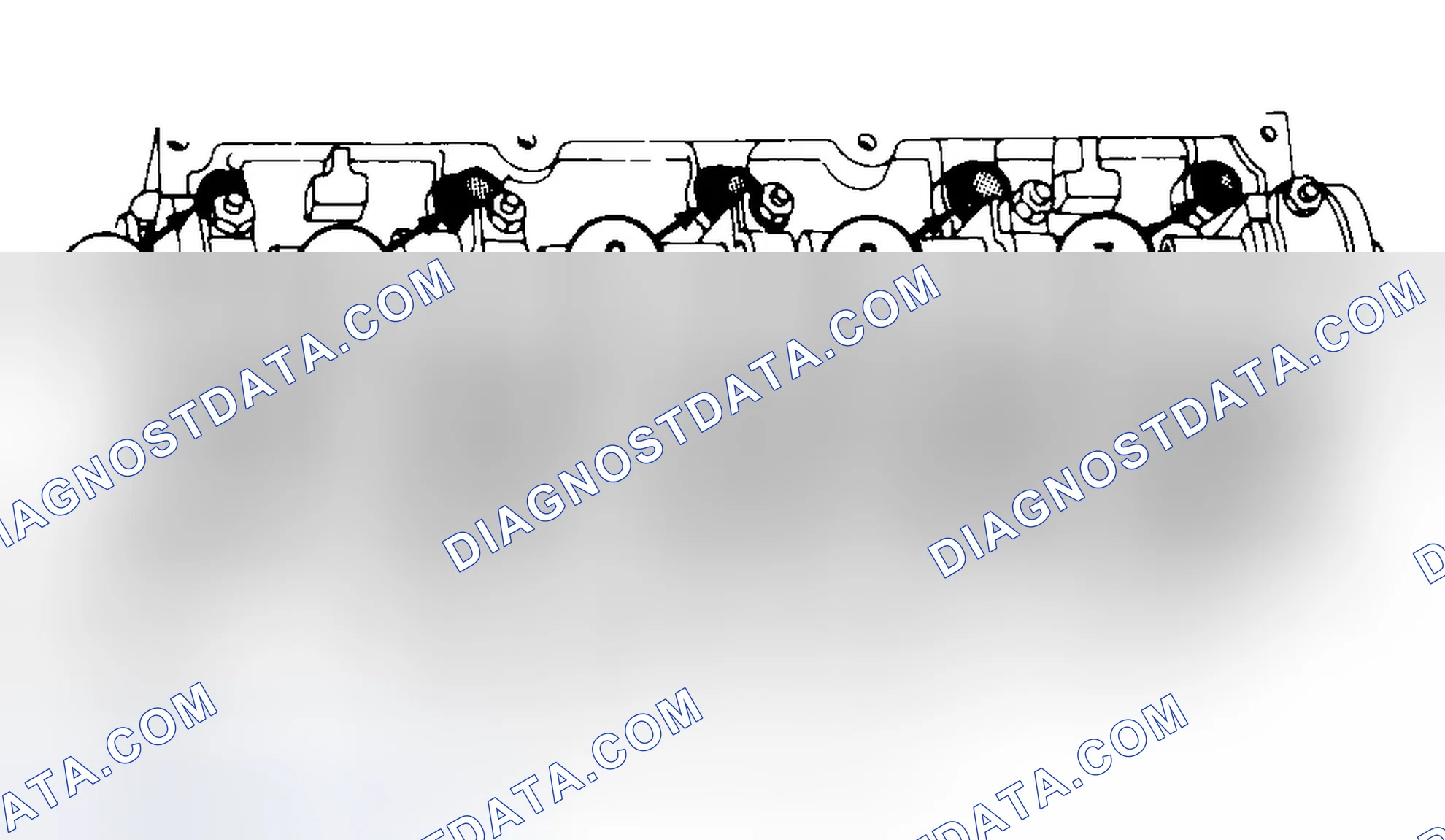 Scheme 7: Typical Cylinder Head Tightening or Loosening Sequence