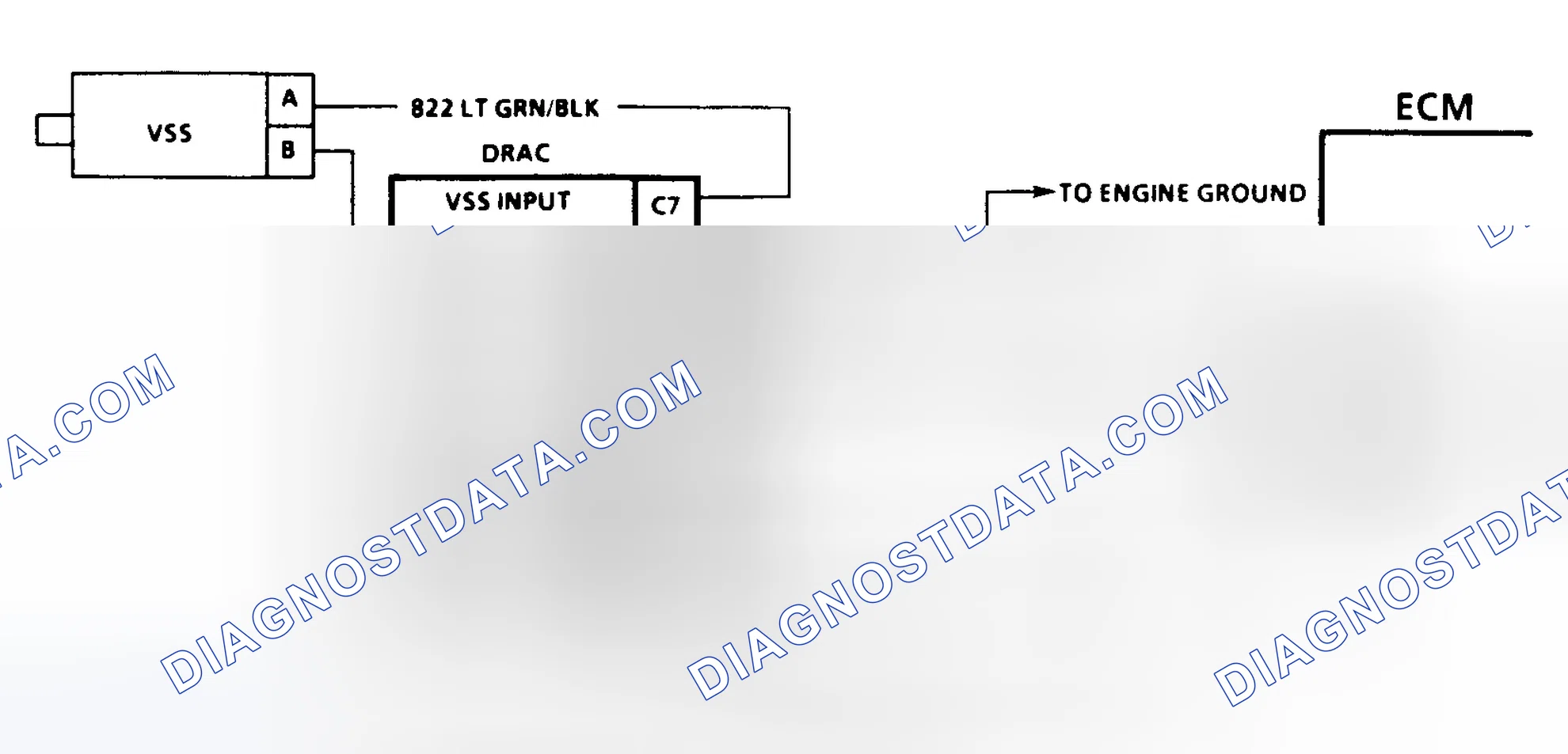Scheme 88: Code 24 Schematic (4.3L Turbo) Vehicle Speed Sensor