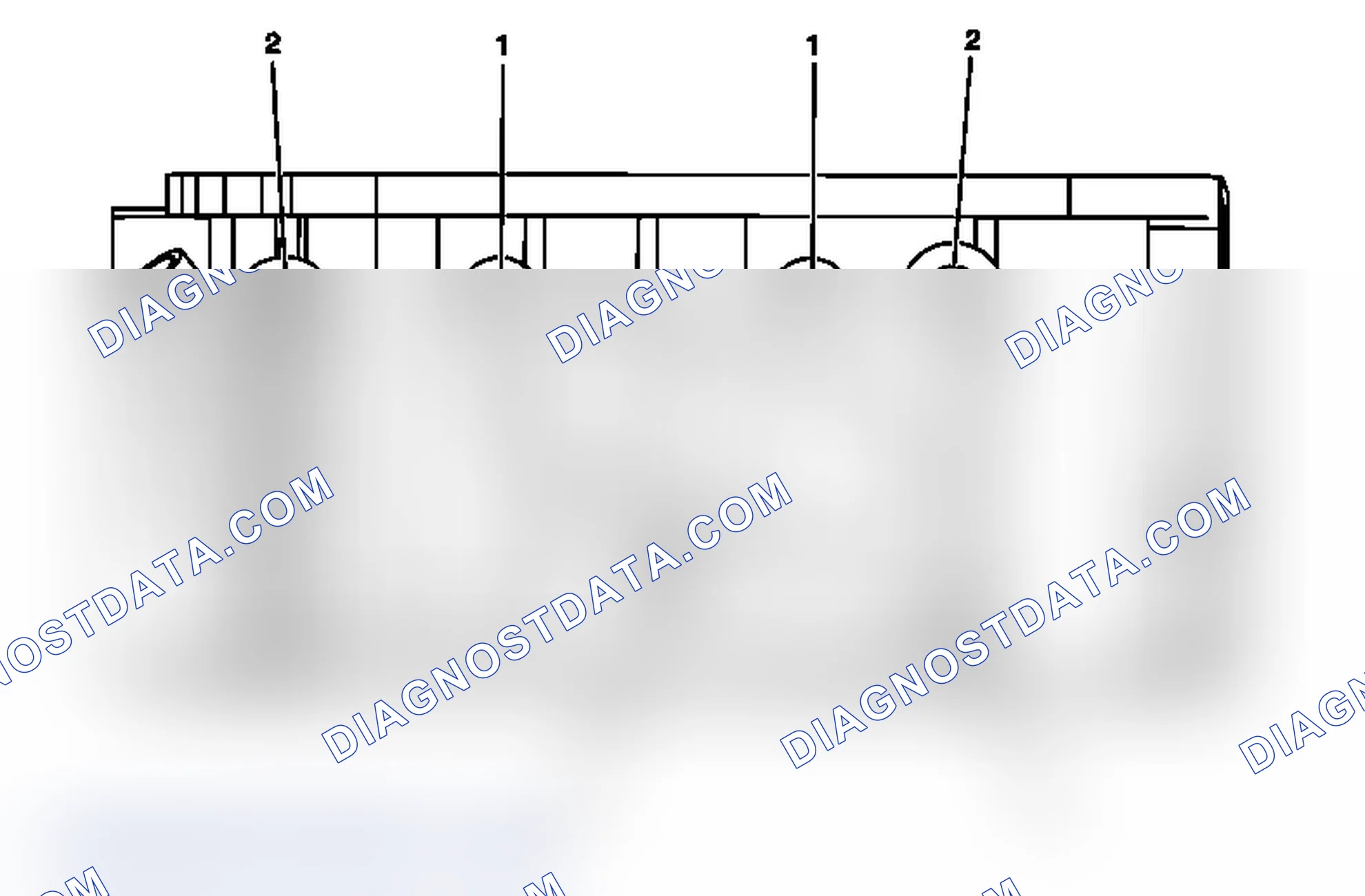 Scheme 113: Cylinder Head - Front View