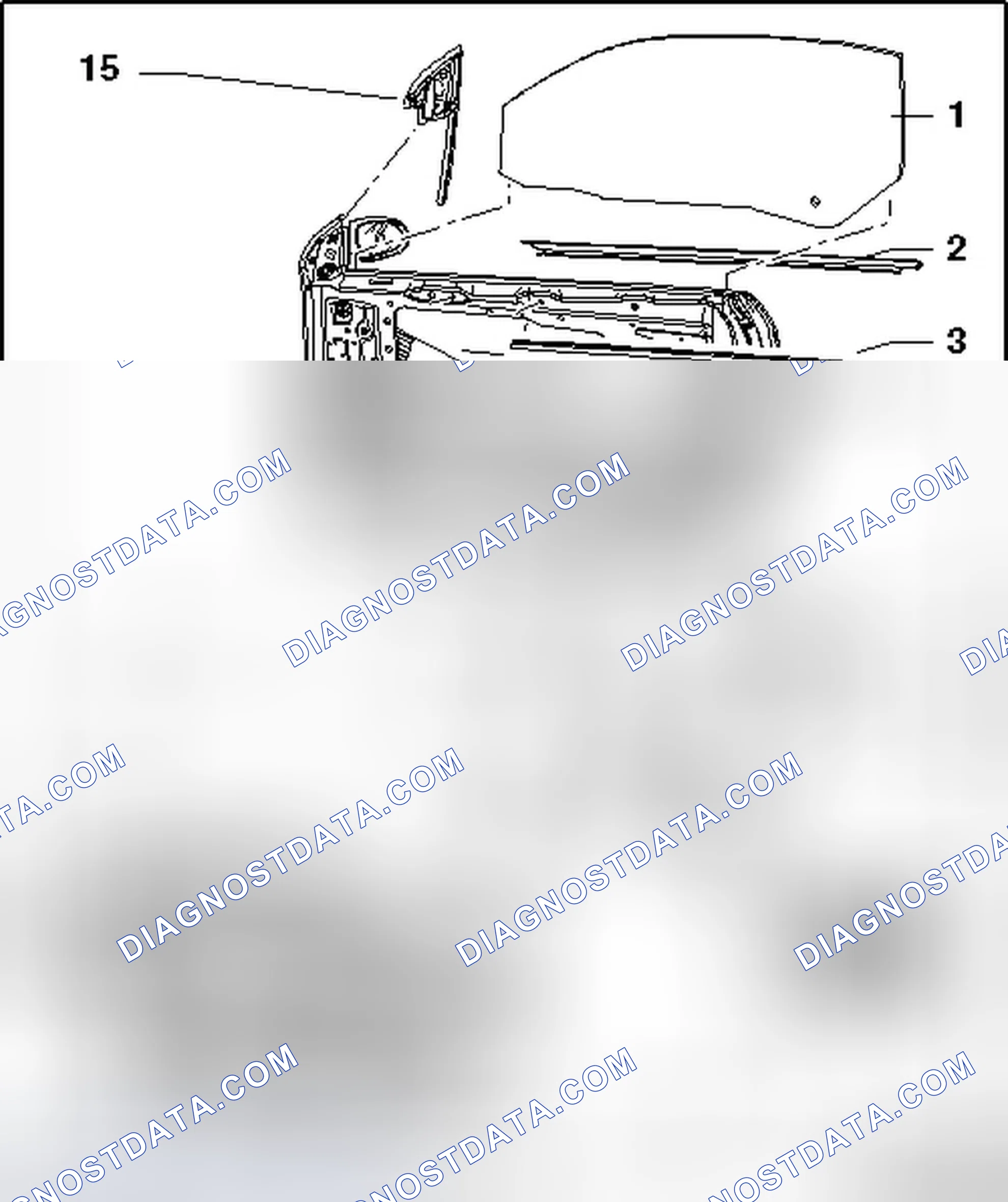 Scheme 15: DOOR WINDOW ASSEMBLY OVERVIEW