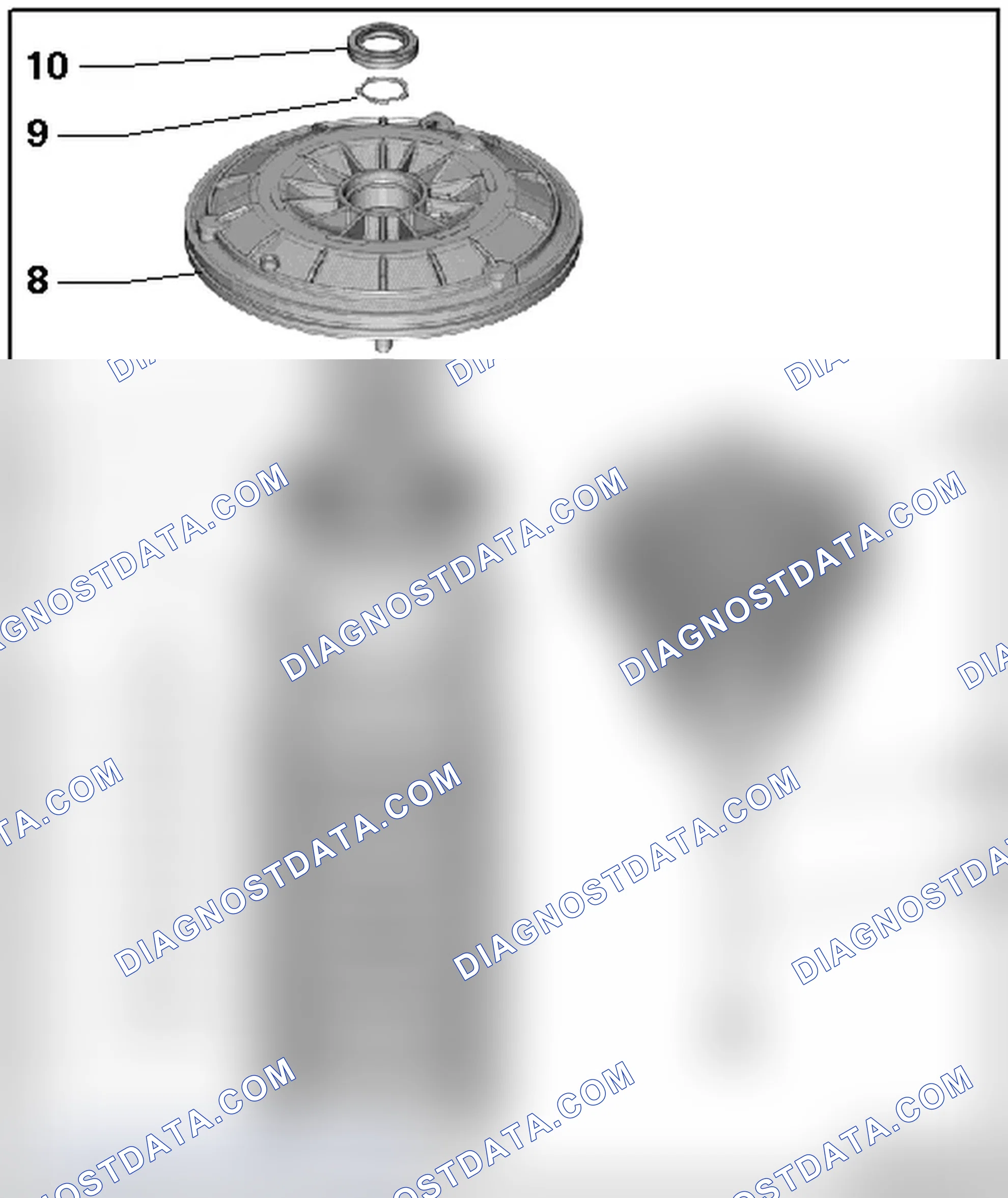 Scheme 248: INPUT SHAFT WITH LINING DISCS OVERVIEW