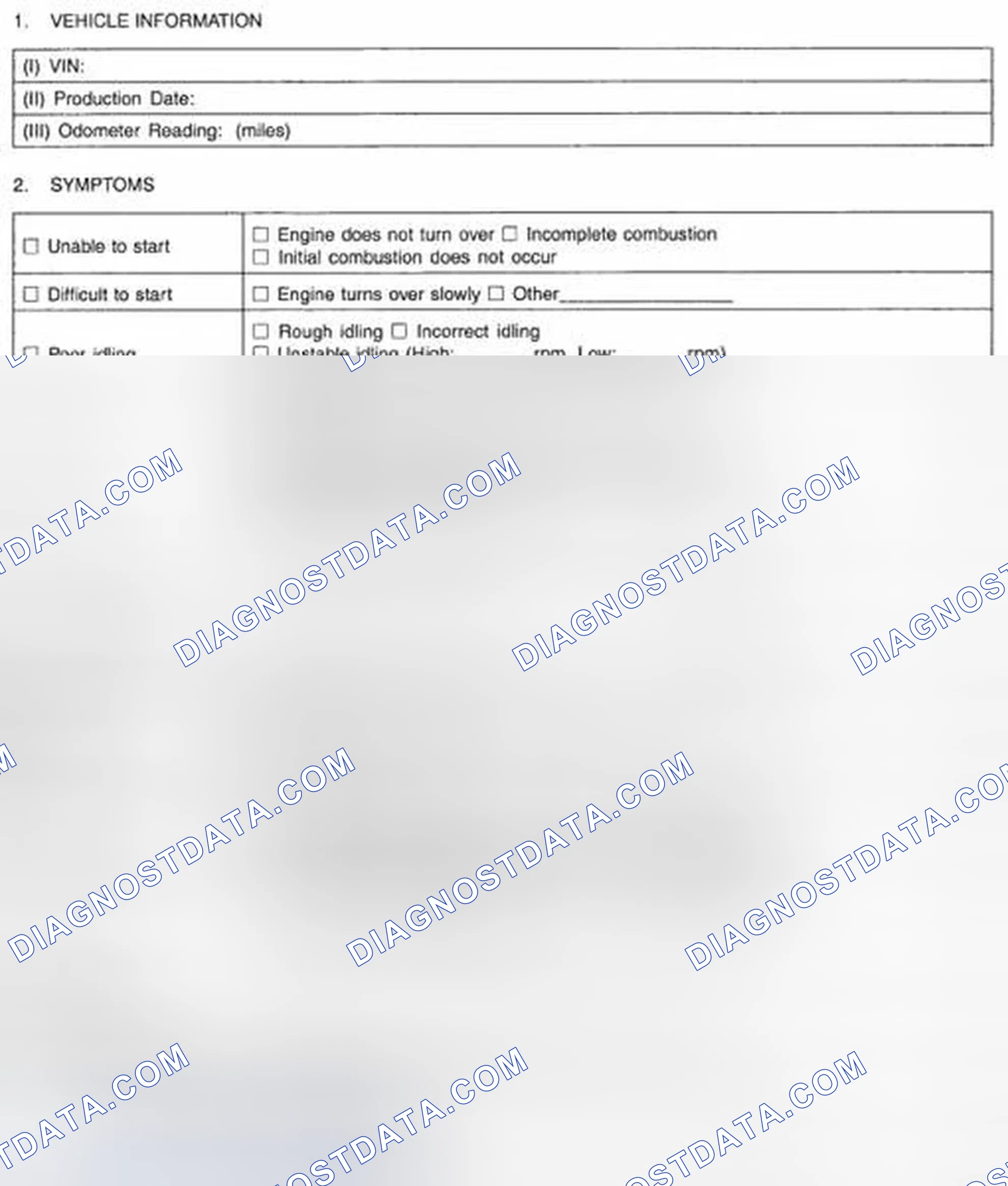 Scheme 18: CUSTOMER PROBLEM ANALYSIS SHEET