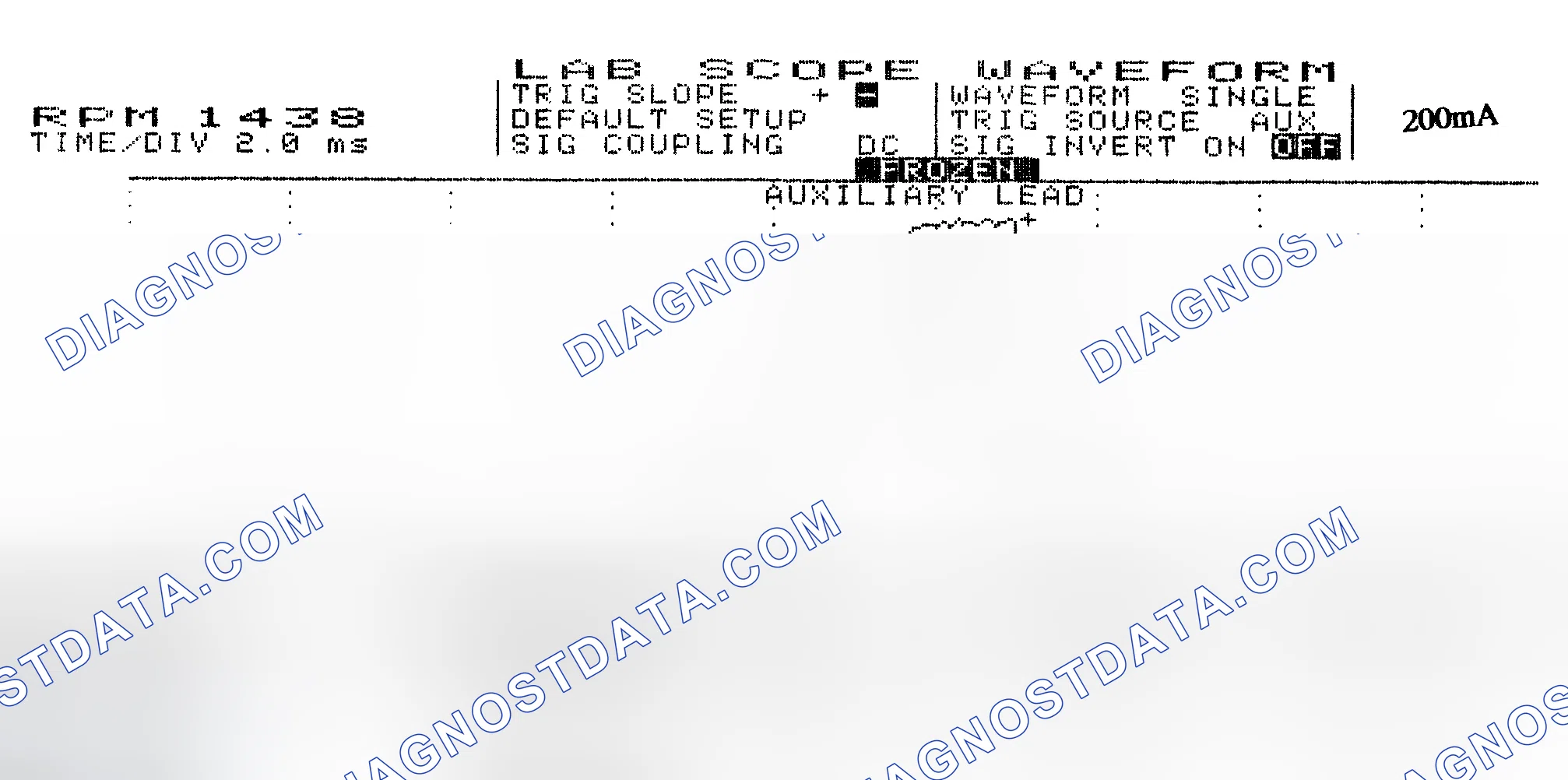 Scheme 15: Single Injector w/Normal Current Flow - Current Pattern
