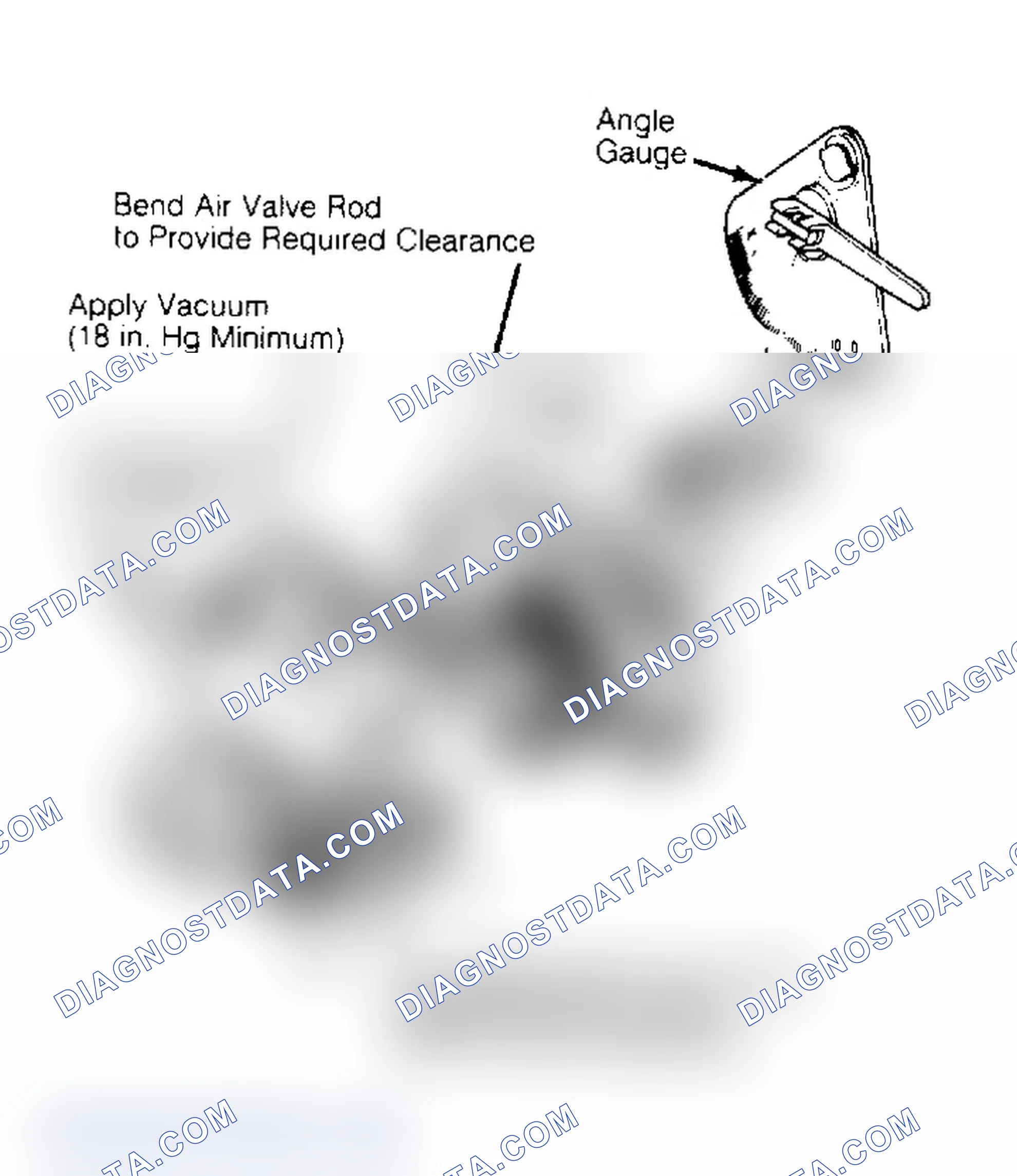 Scheme 14: Secondary (Rear) Vacuum Break Adjustment Turn screw or bend vacuum break rod to adjust.