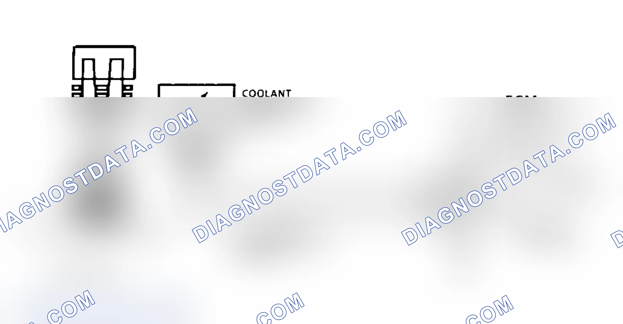 Scheme 59: Code 14 Schematic (2.2L) Coolant Temperature Sensor Signal Voltage Low