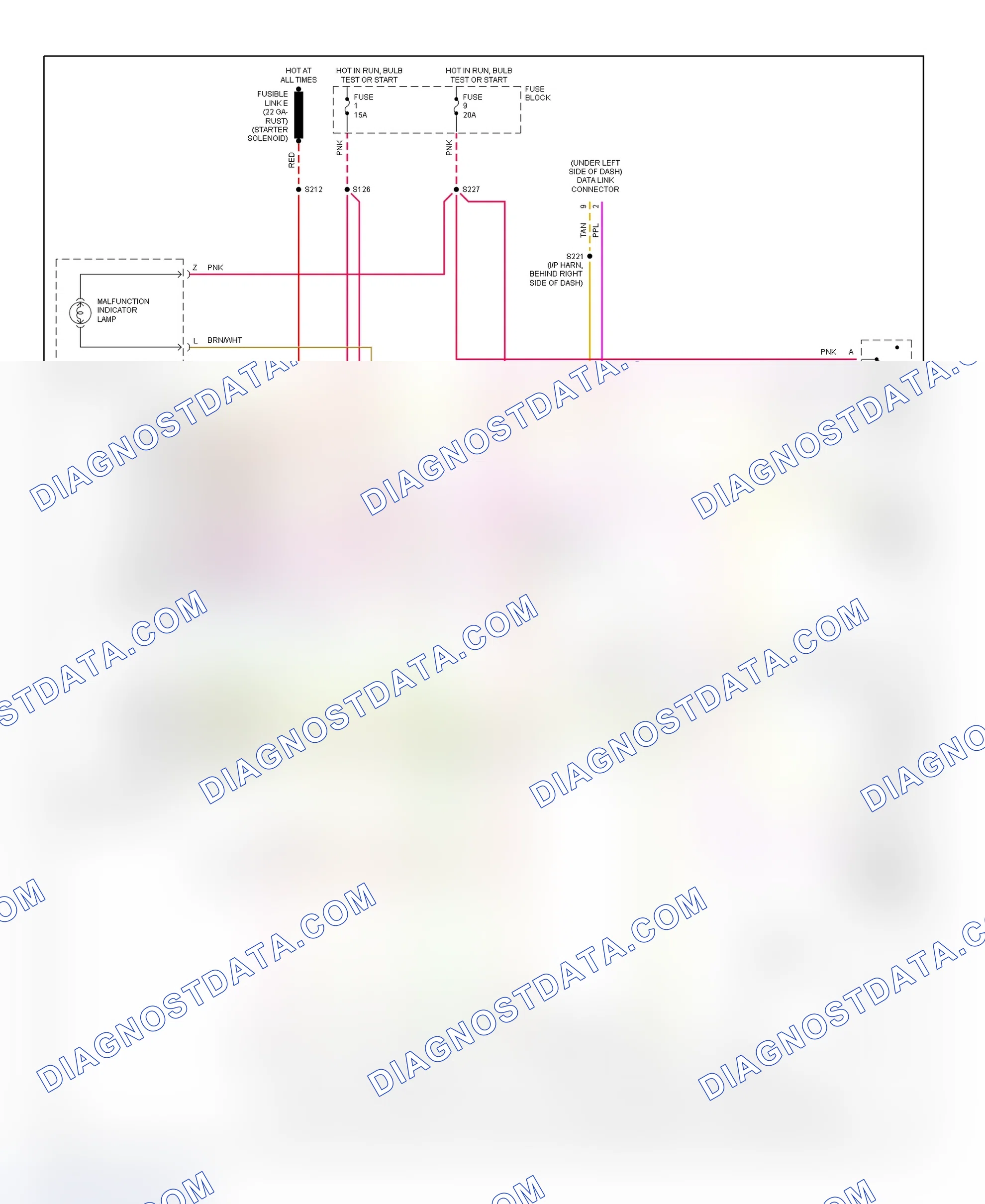 Scheme 67: 1996 "L" Body - 3.1L (Beretta & Corsica) Wiring Diagram
