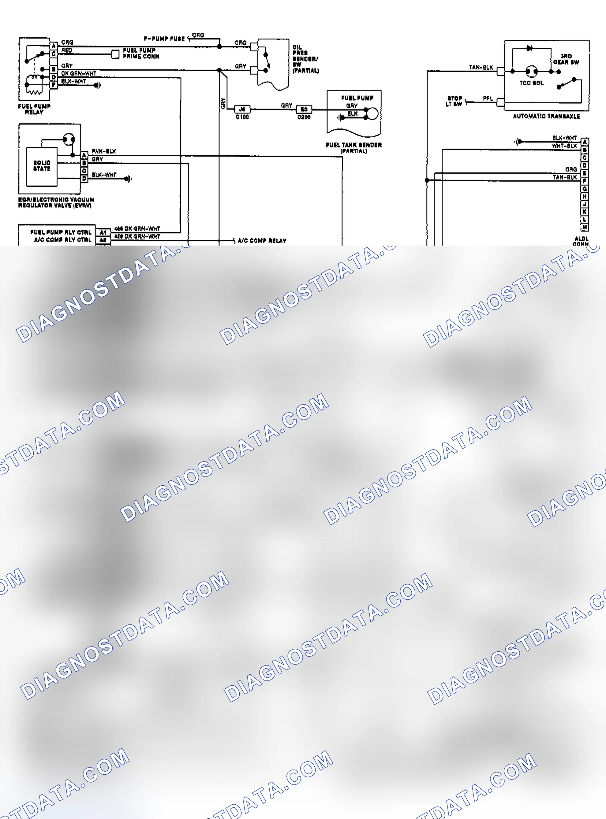 Scheme 12: Lumina APV, Silhouette & Trans Sport Series 3.1L Wiring Diagram