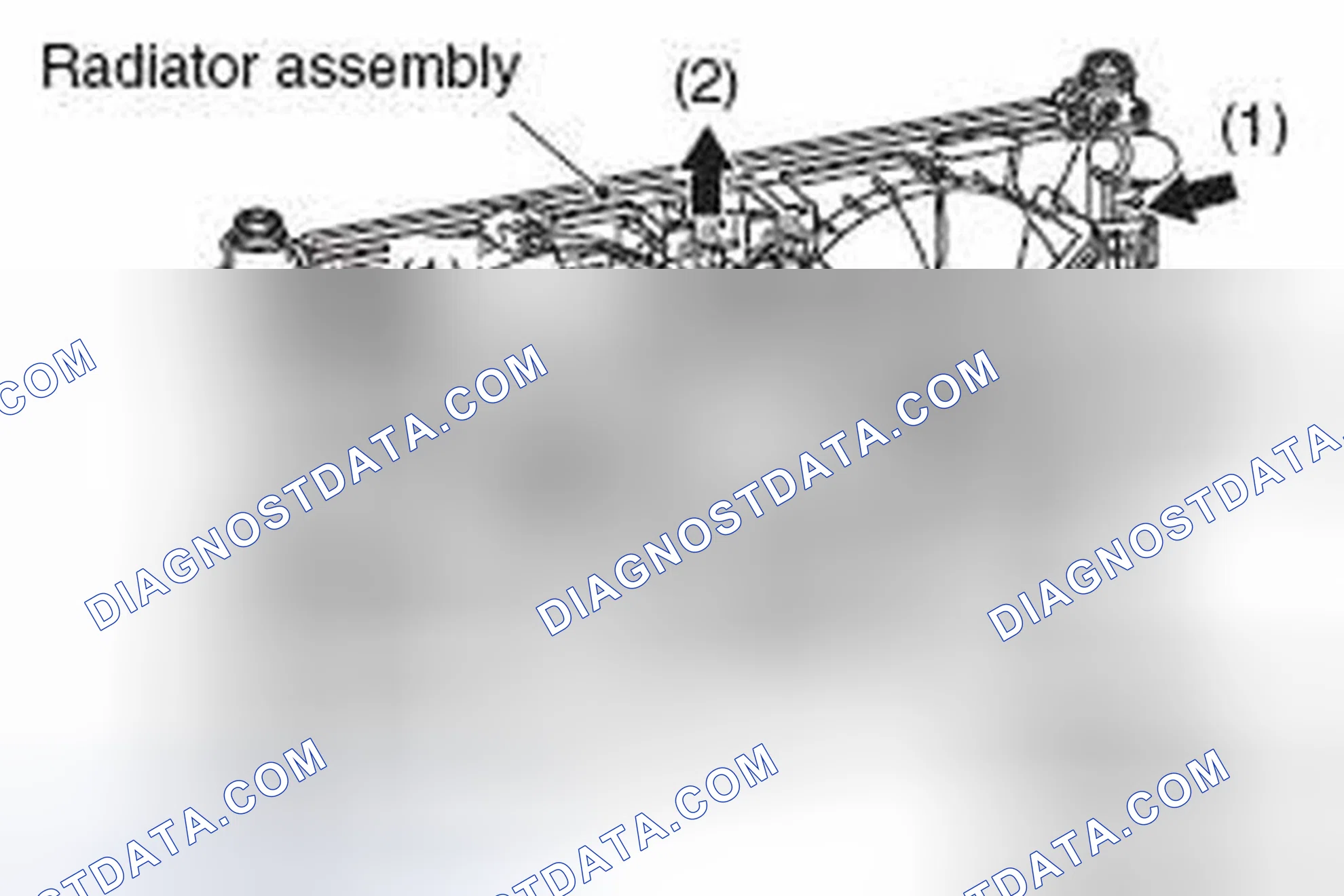 Scheme 18: << B >> FAN, FAN MOTOR AND COOLING FAN SHROUD ASSEMBLY REMOVAL