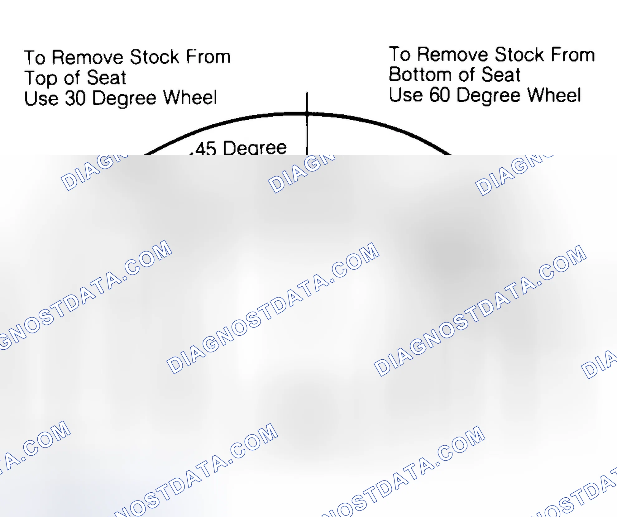 Scheme 19: Adjusting Valve Seat Width