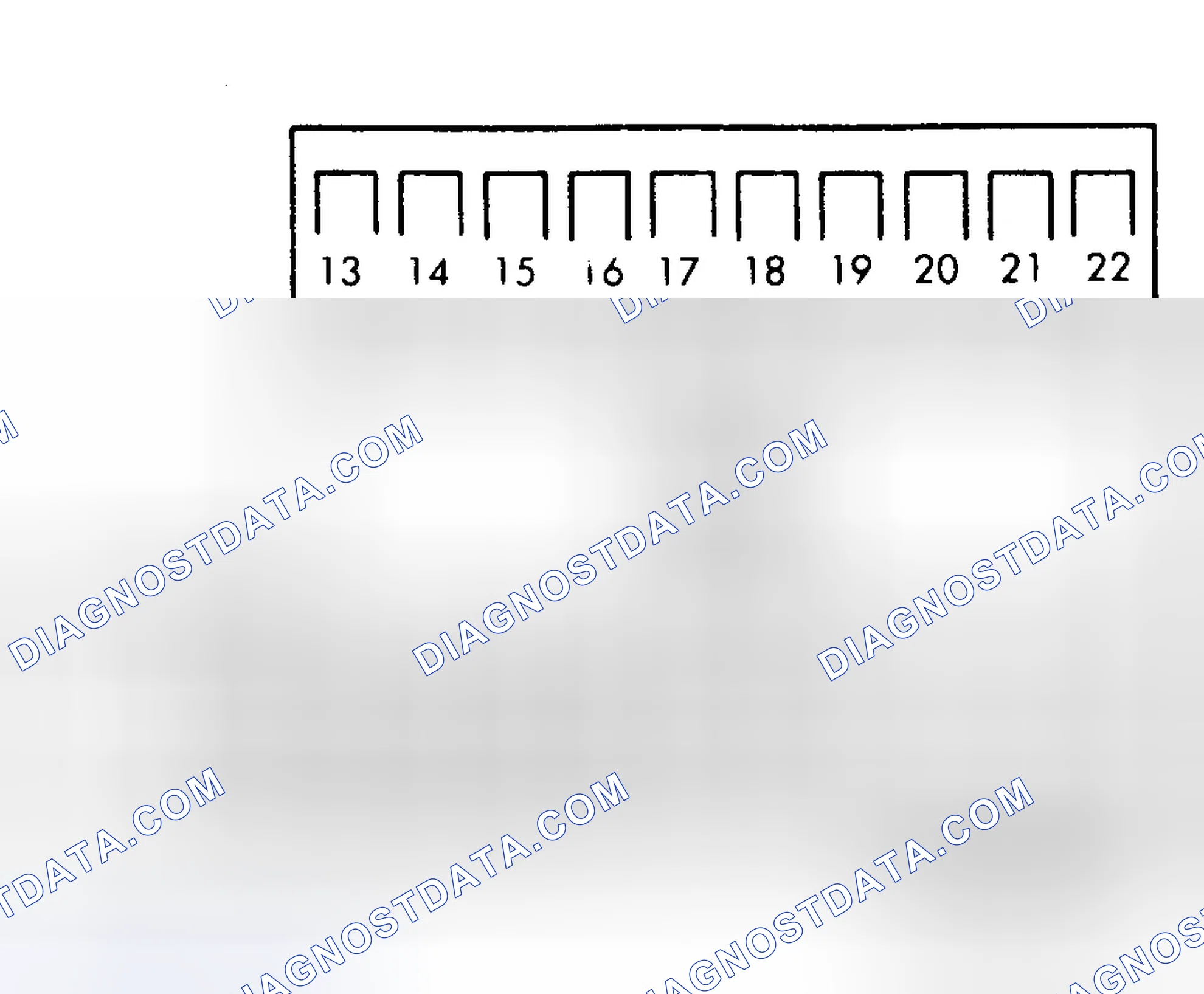 Scheme 2: MAIN FUSE PANEL IDENTIFICATION (1983)