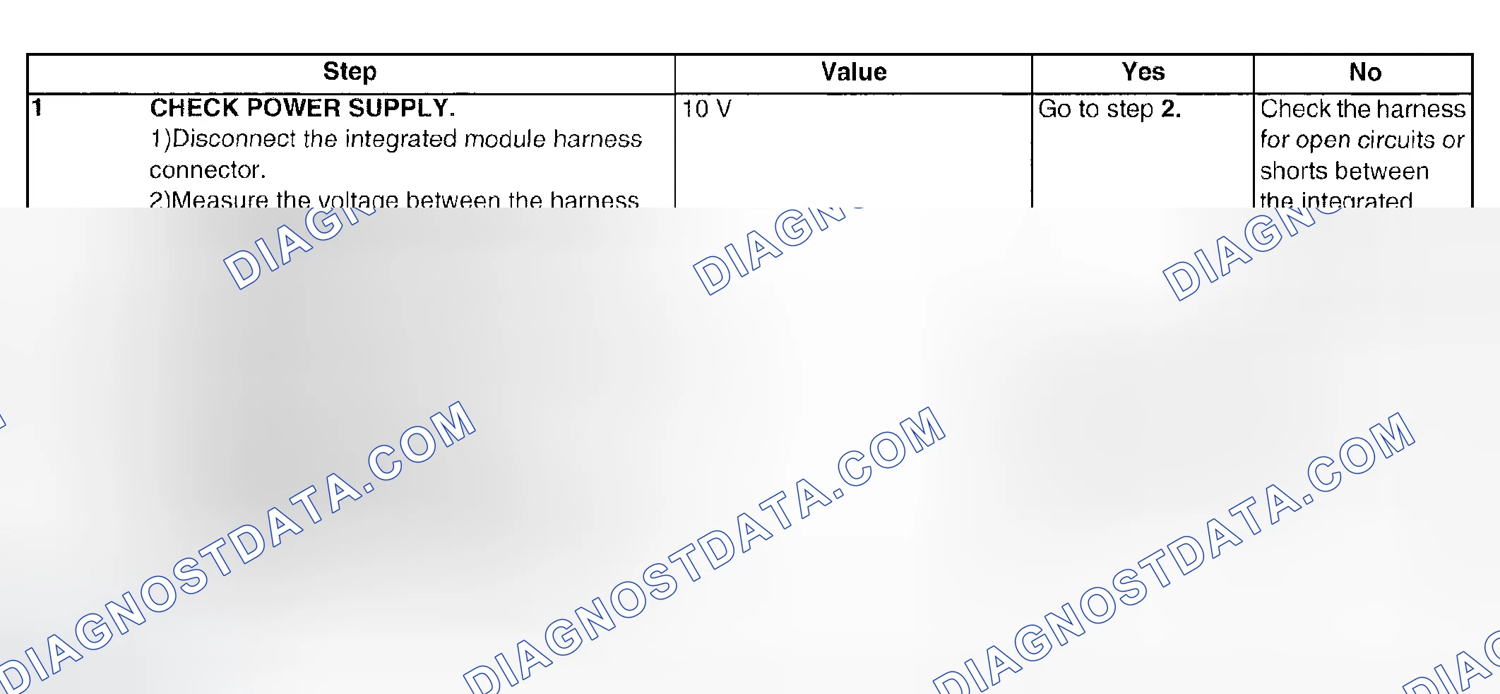 Scheme 51: CHECK POWER SUPPLY AND GROUND CIRCUIT