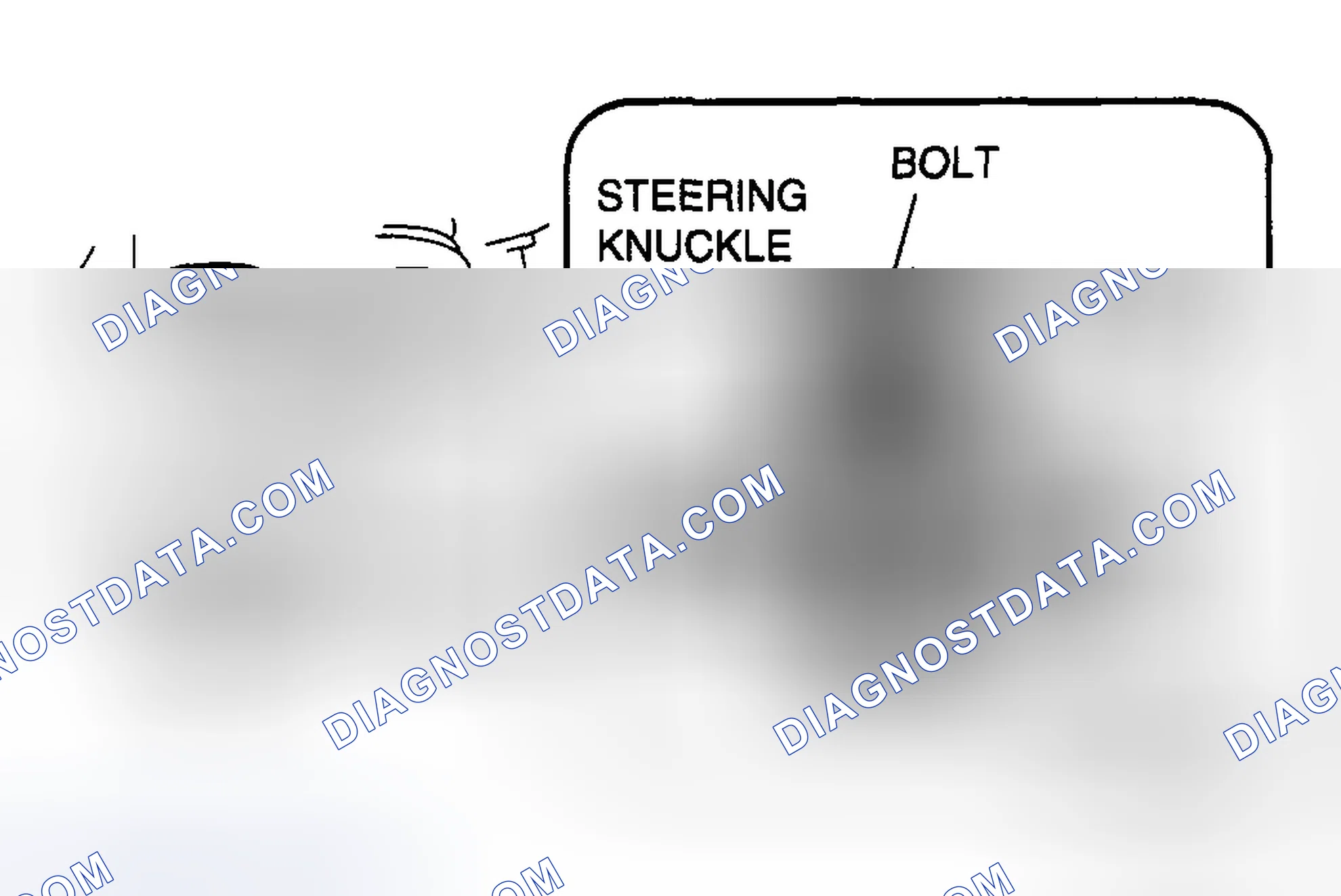 Scheme 20: Steering Knuckle Bushing Installation Note