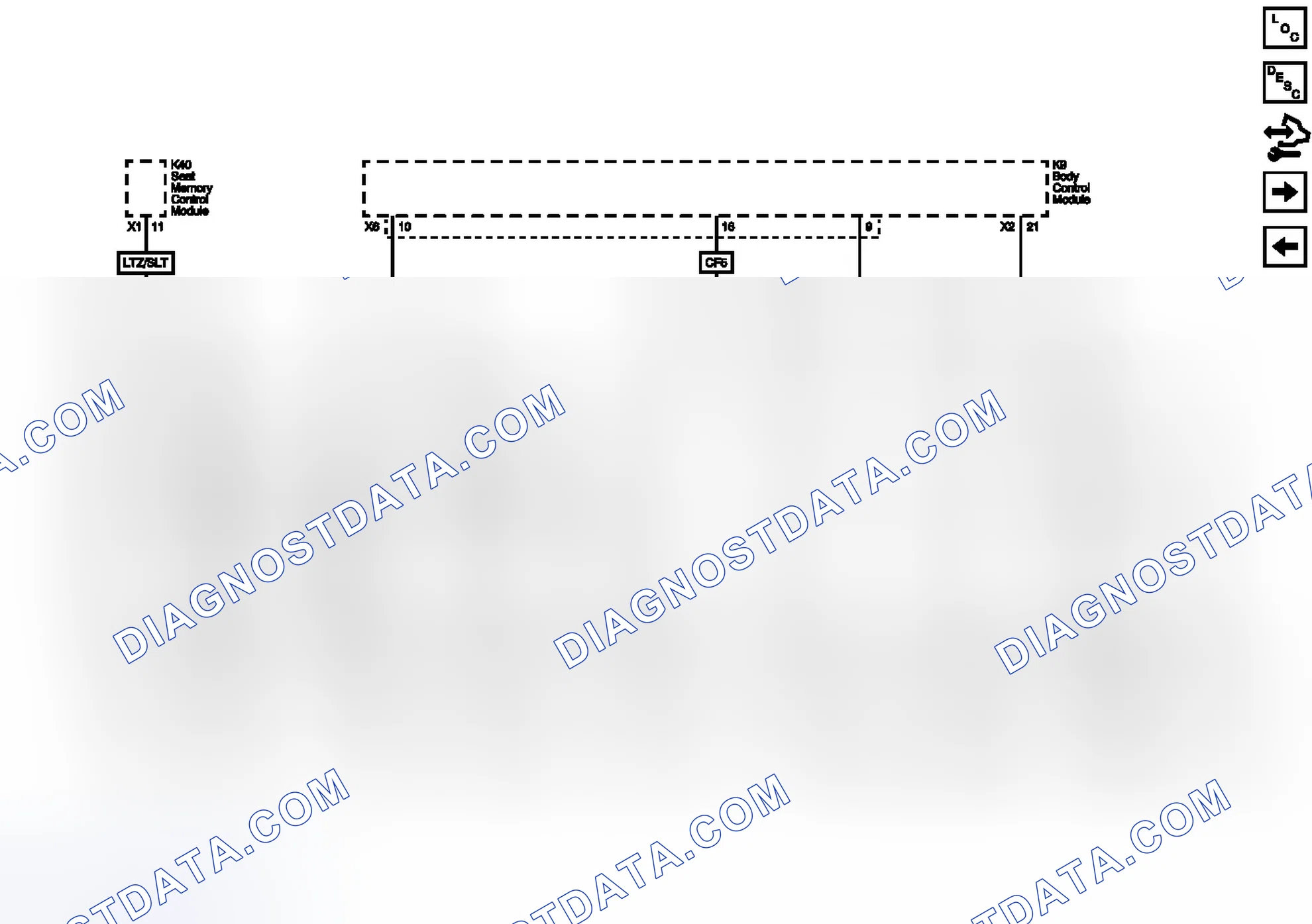 Scheme 6: BCM Linear Interconnect Network (LIN) Bus 1, 2, 3, 4 And Memory Seat LIN Bus