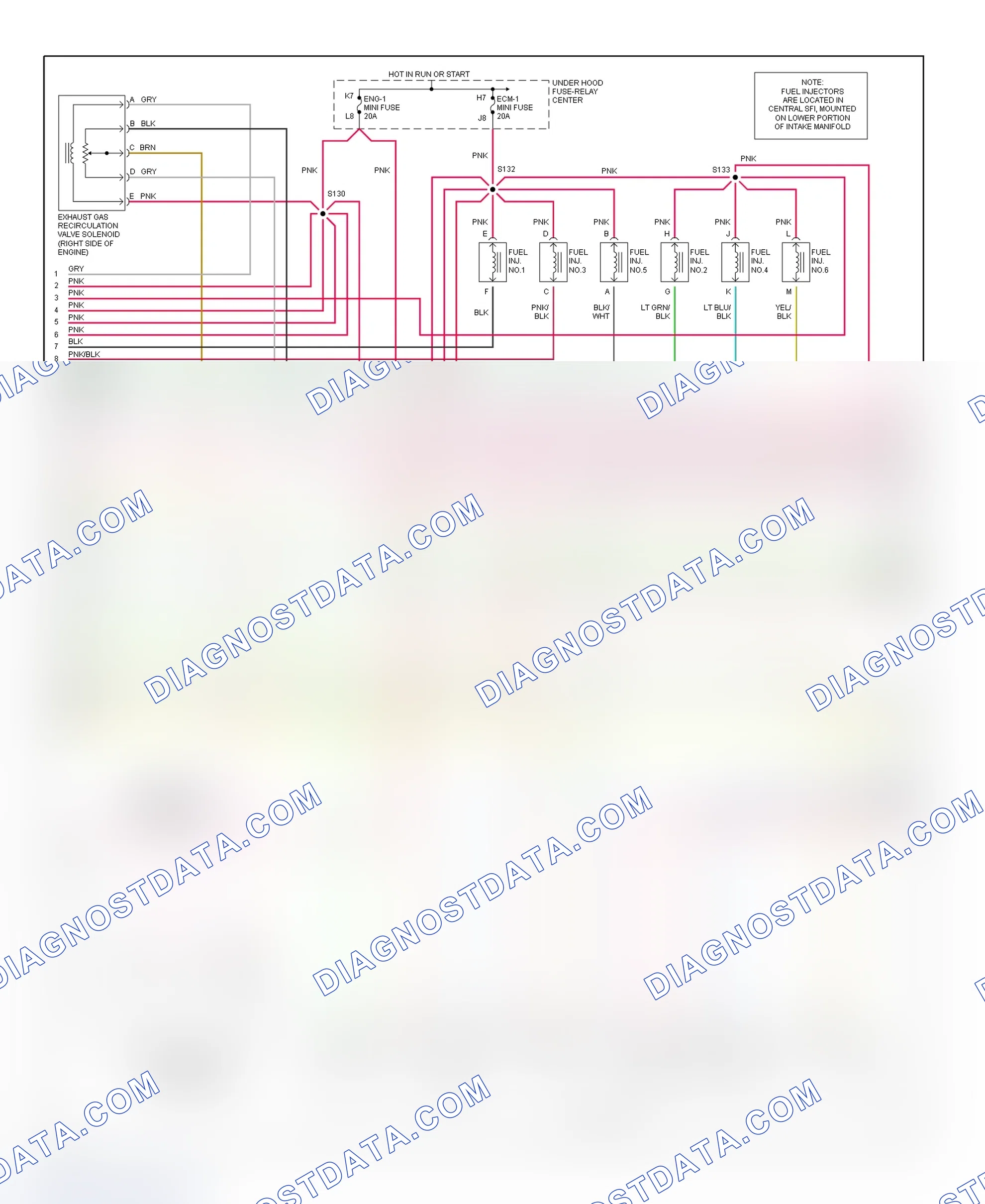 Scheme 2: VCM Wiring Diagram (4.3L - 2 Of 4)