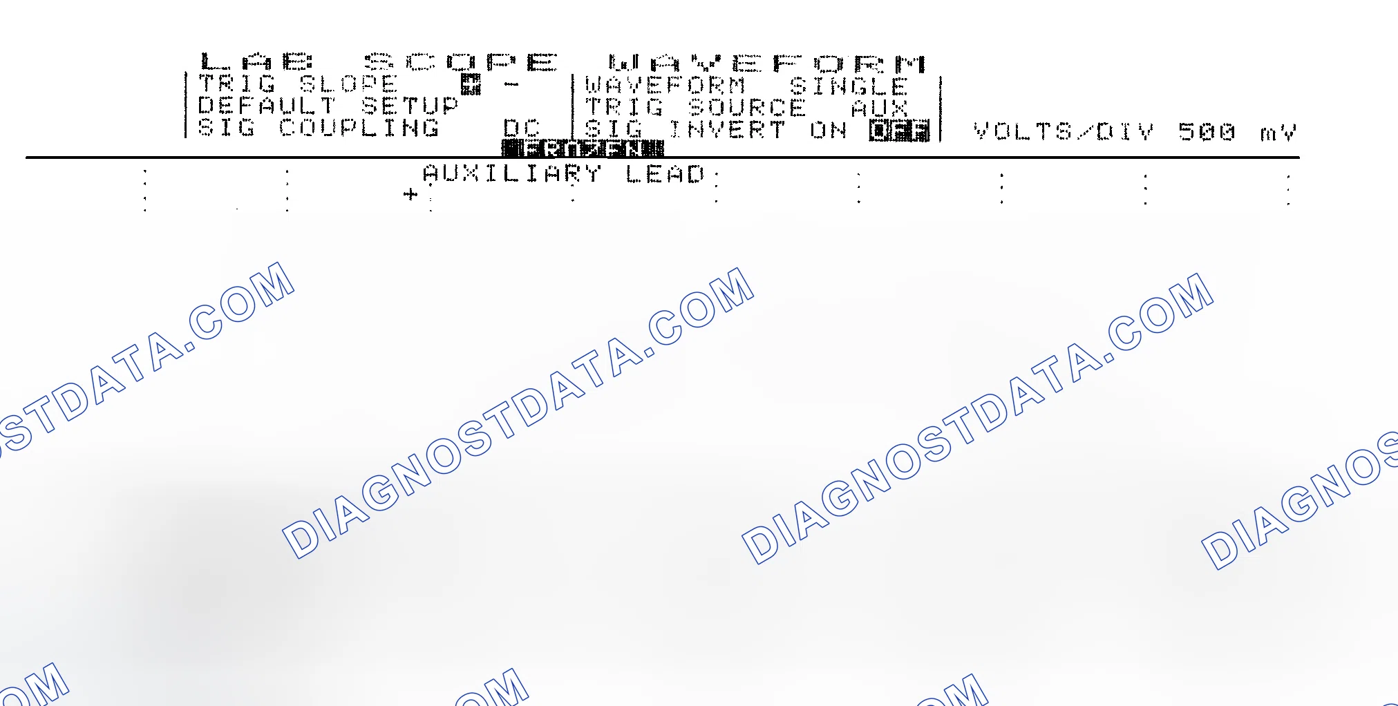 Scheme 14: Single Injector w/Excessive Current Flow - Current Pattern