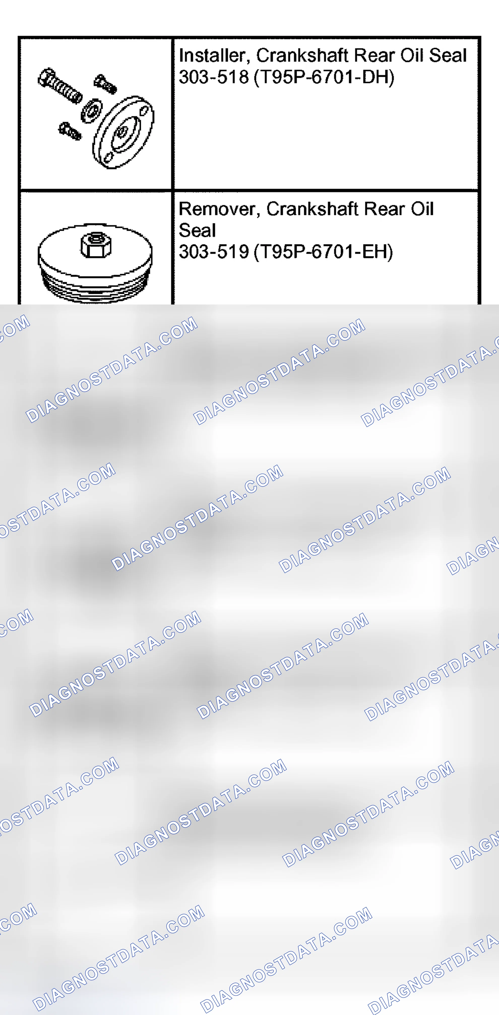 Scheme 516: Crankshaft Rear Seal
