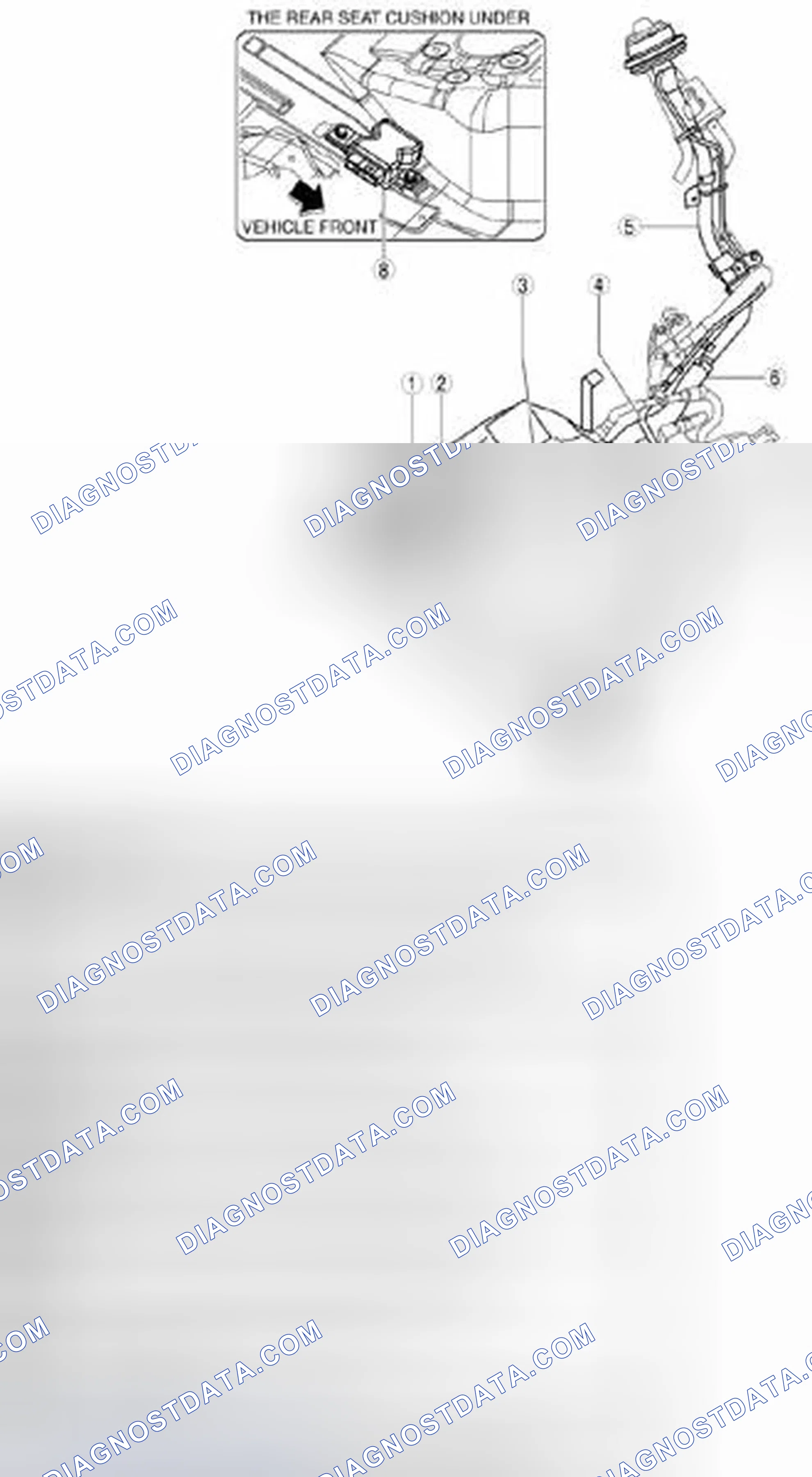 Scheme 97: Identifying Fuel System Components Location - Fuel Tank Side
