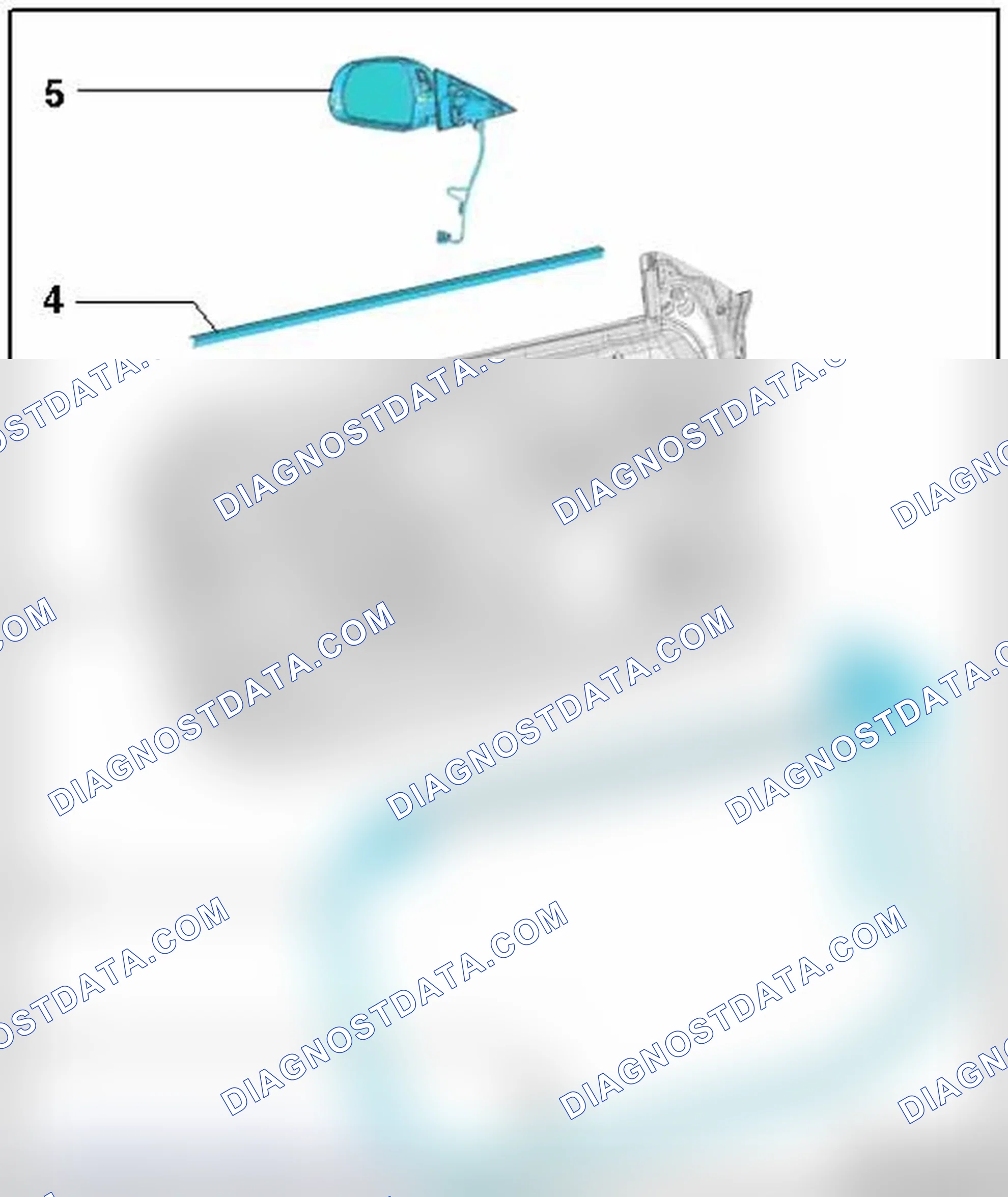 Scheme 149: OUTER AND INNER WINDOW SHAFT STRIP ASSEMBLY OVERVIEW