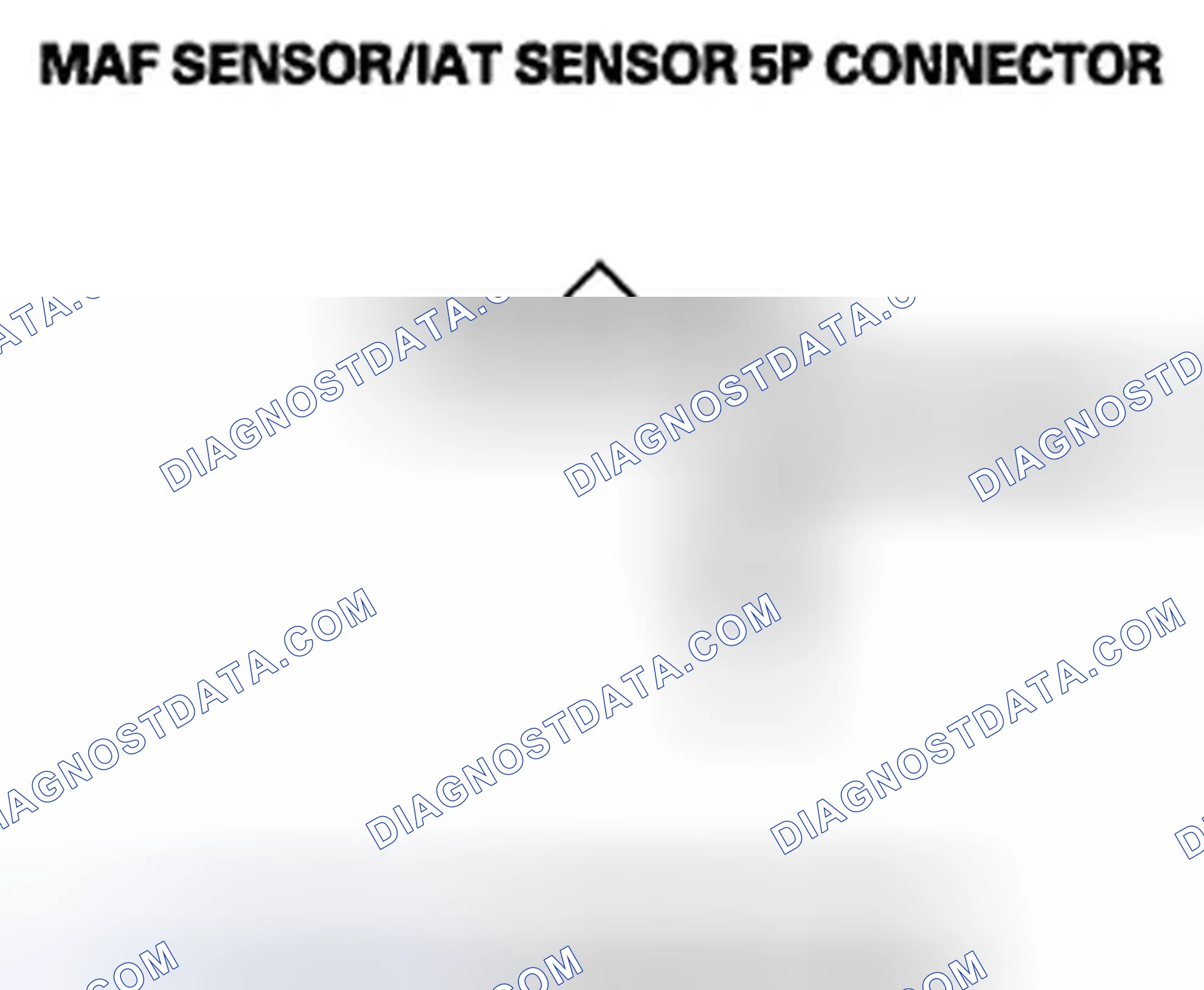 Scheme 59: DTC P0102: MAF Sensor Circuit Low Voltage