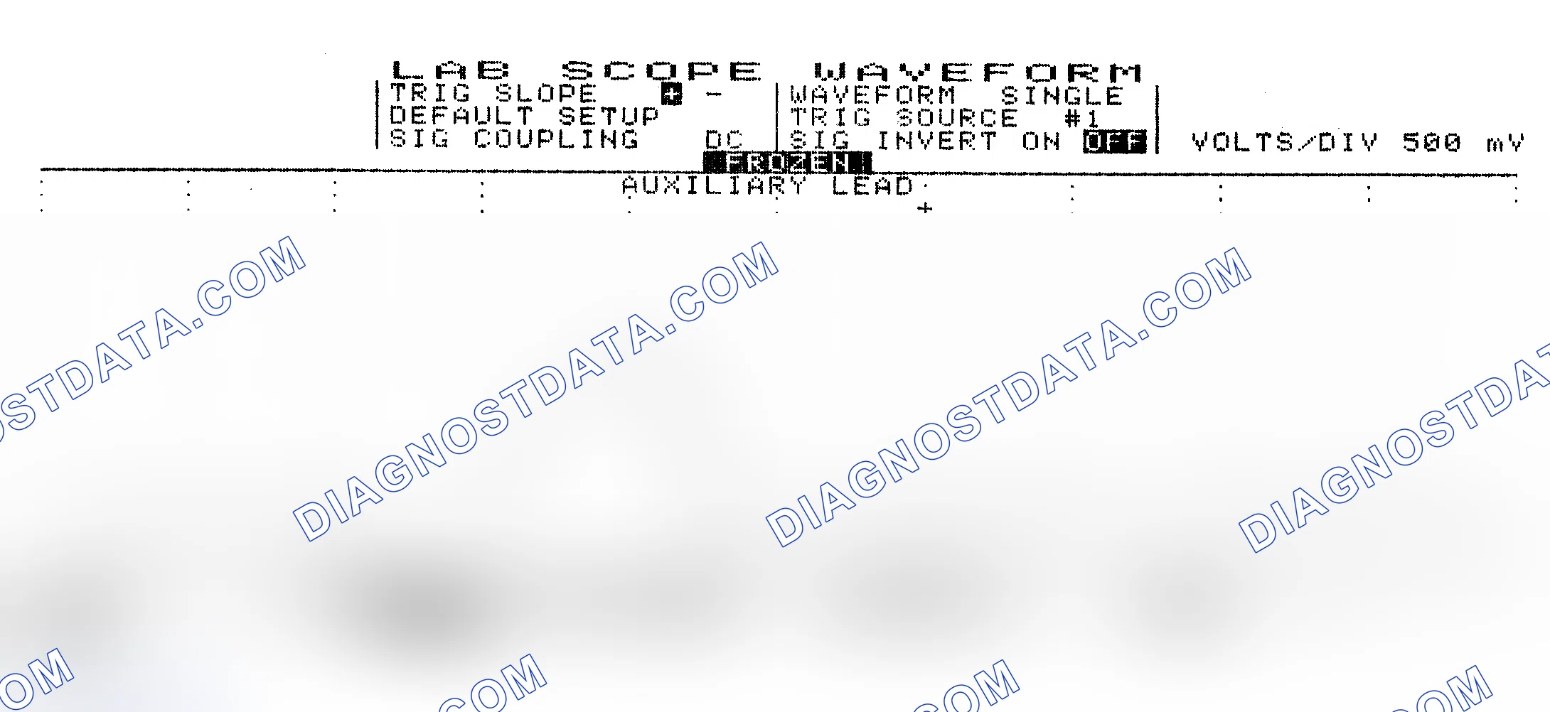 Scheme 10: Single Injector w/Excessive Current Flow - Current Pattern