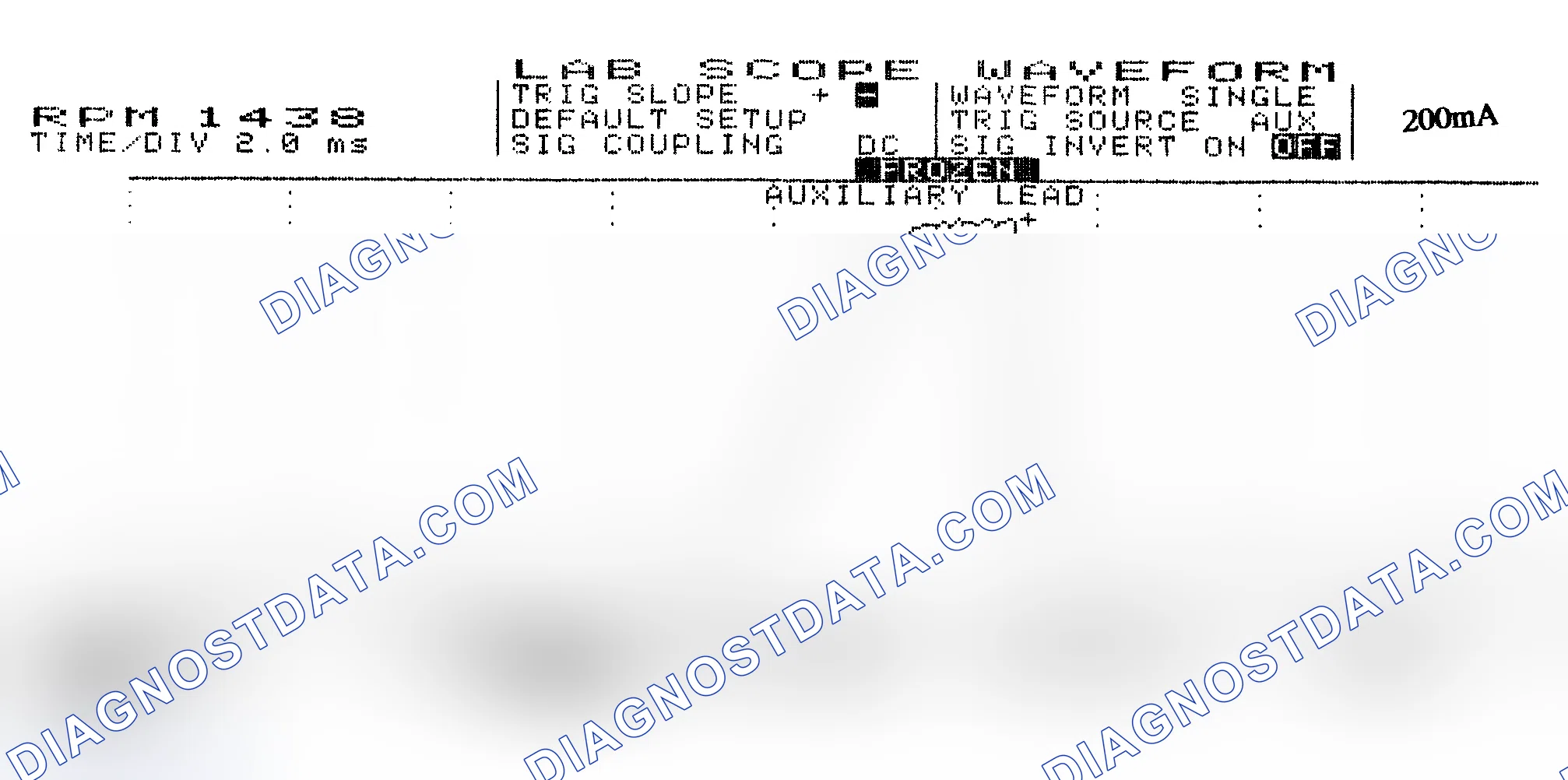 Scheme 15: Single Injector w/Normal Current Flow - Current Pattern