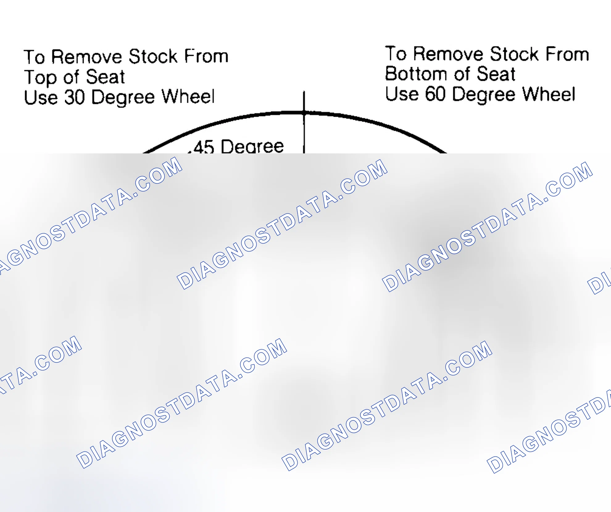 Scheme 19: Adjusting Valve Seat Width