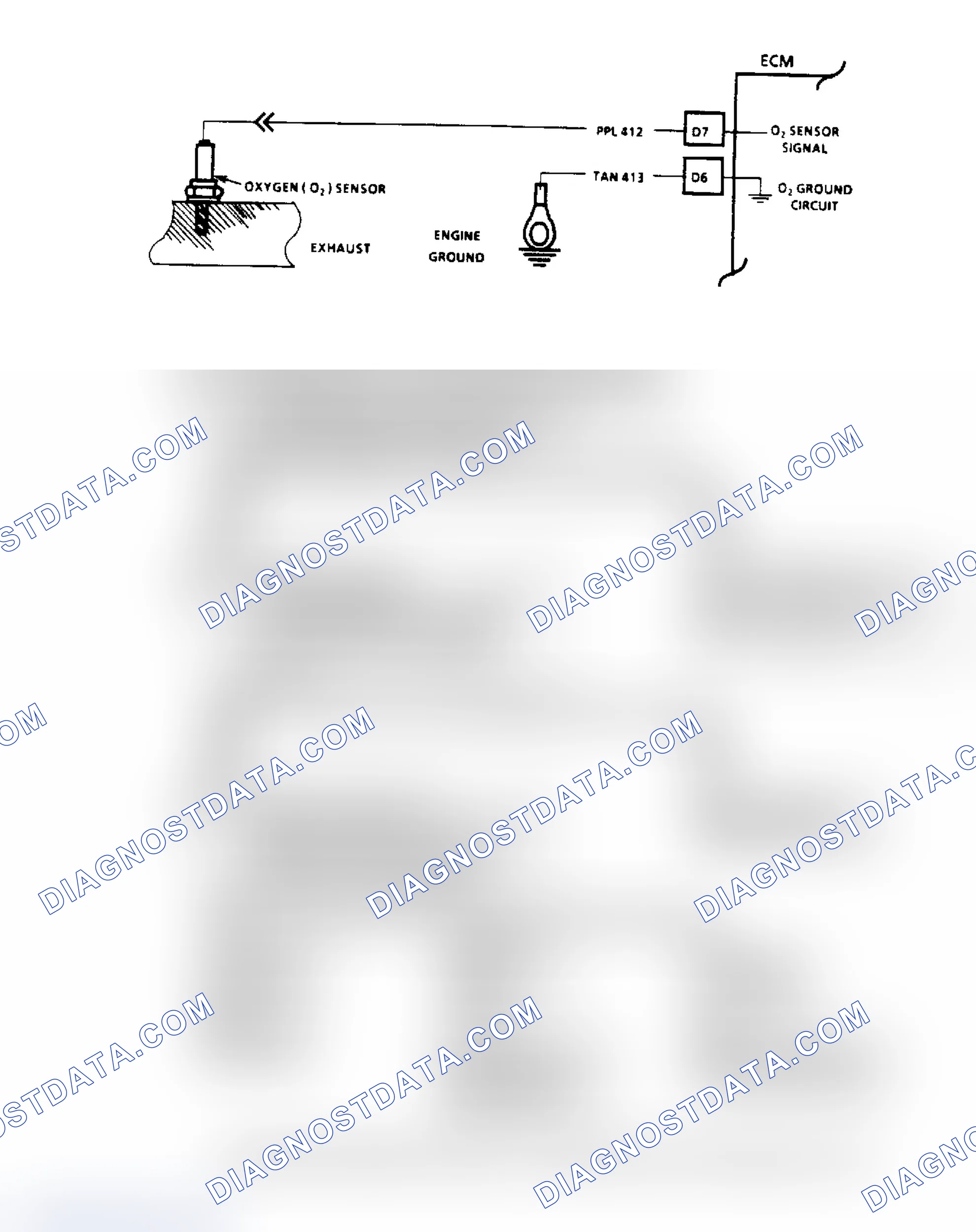 Scheme 53: Code 13: Open Oxygen Sensor Circuit
