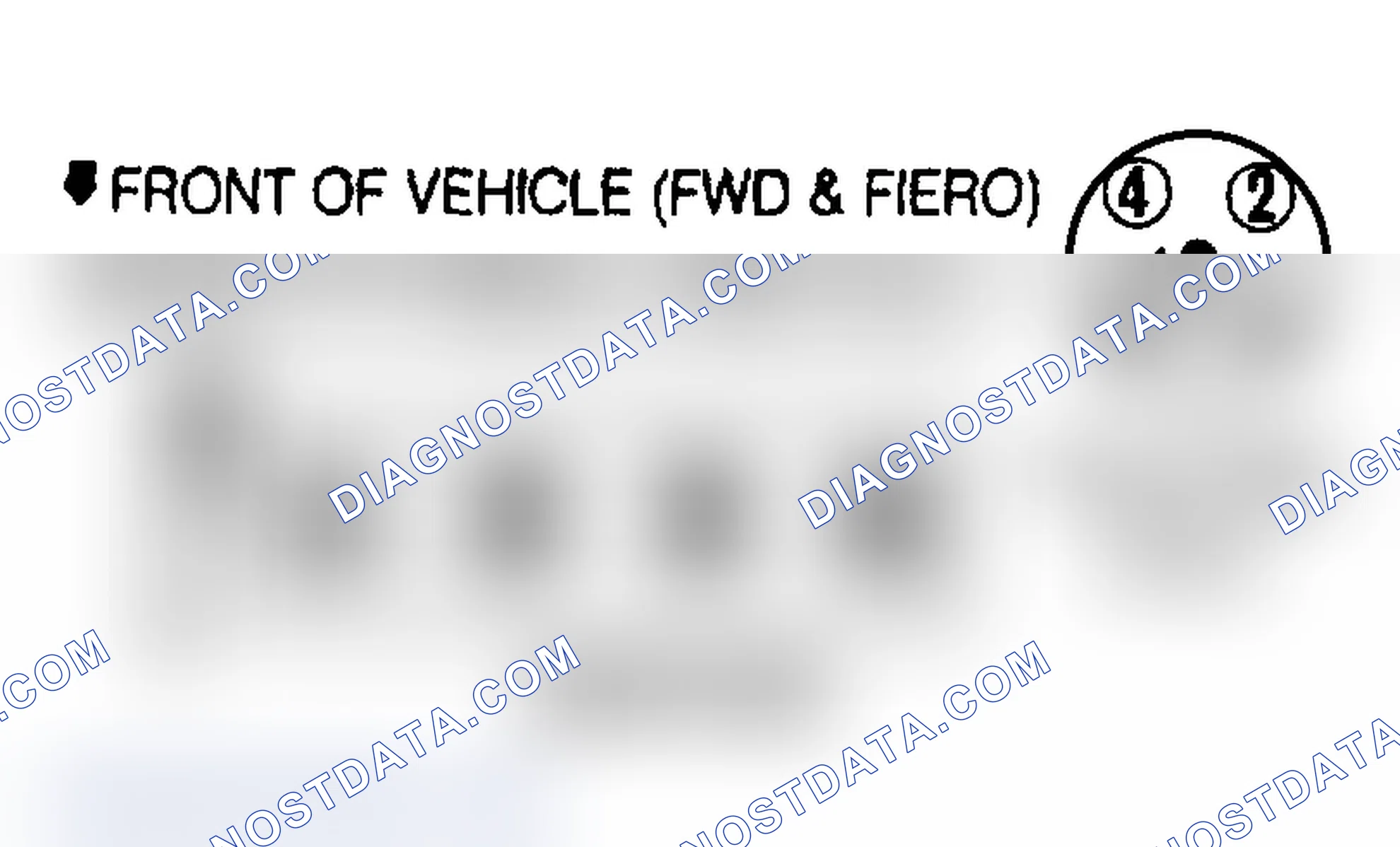 Scheme 1: 2.5L 4-Cylinder Firing Order