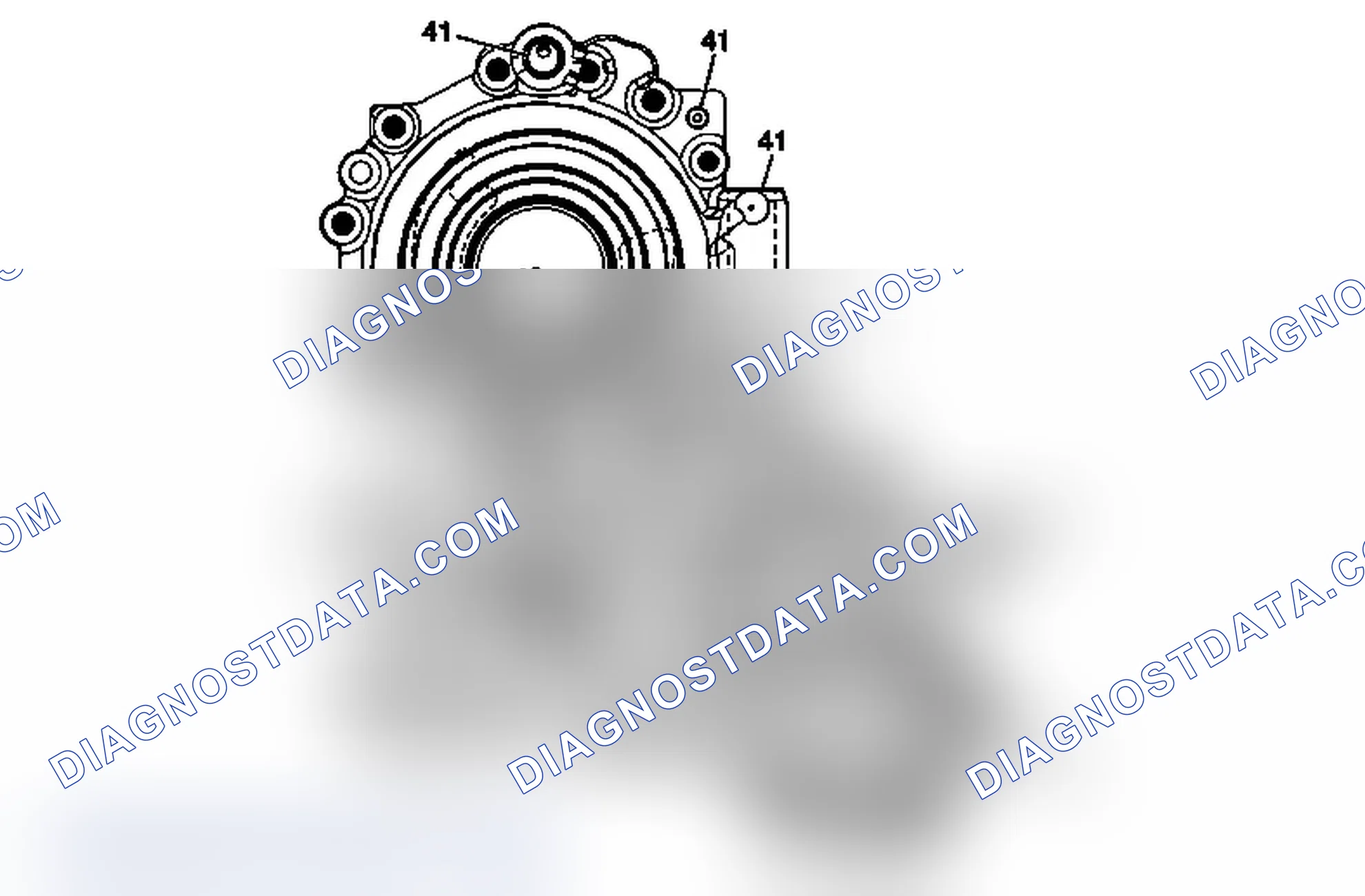 Scheme 23: Fluid Pump Body- Torque Dampener and Differential Housing Side