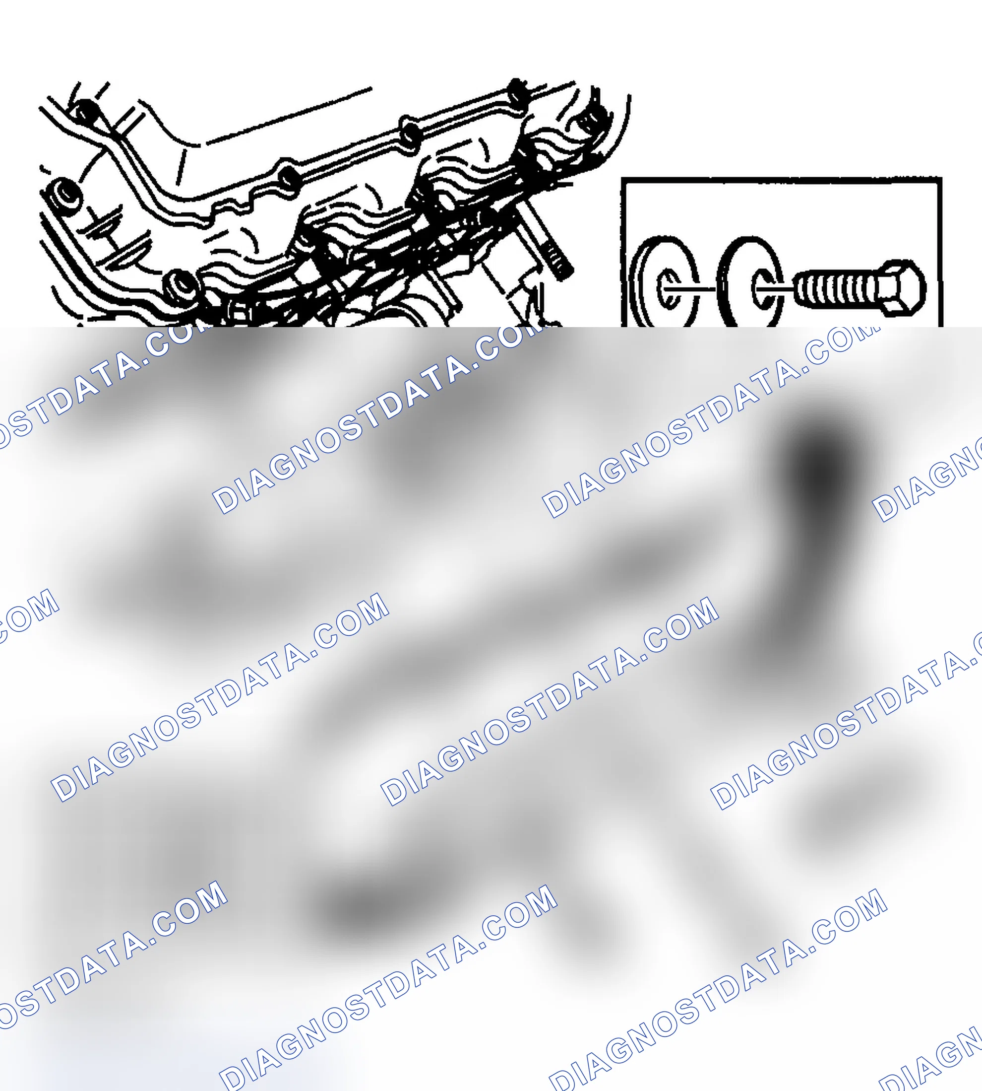 Scheme 1079: Exhaust Manifold Installation - Left