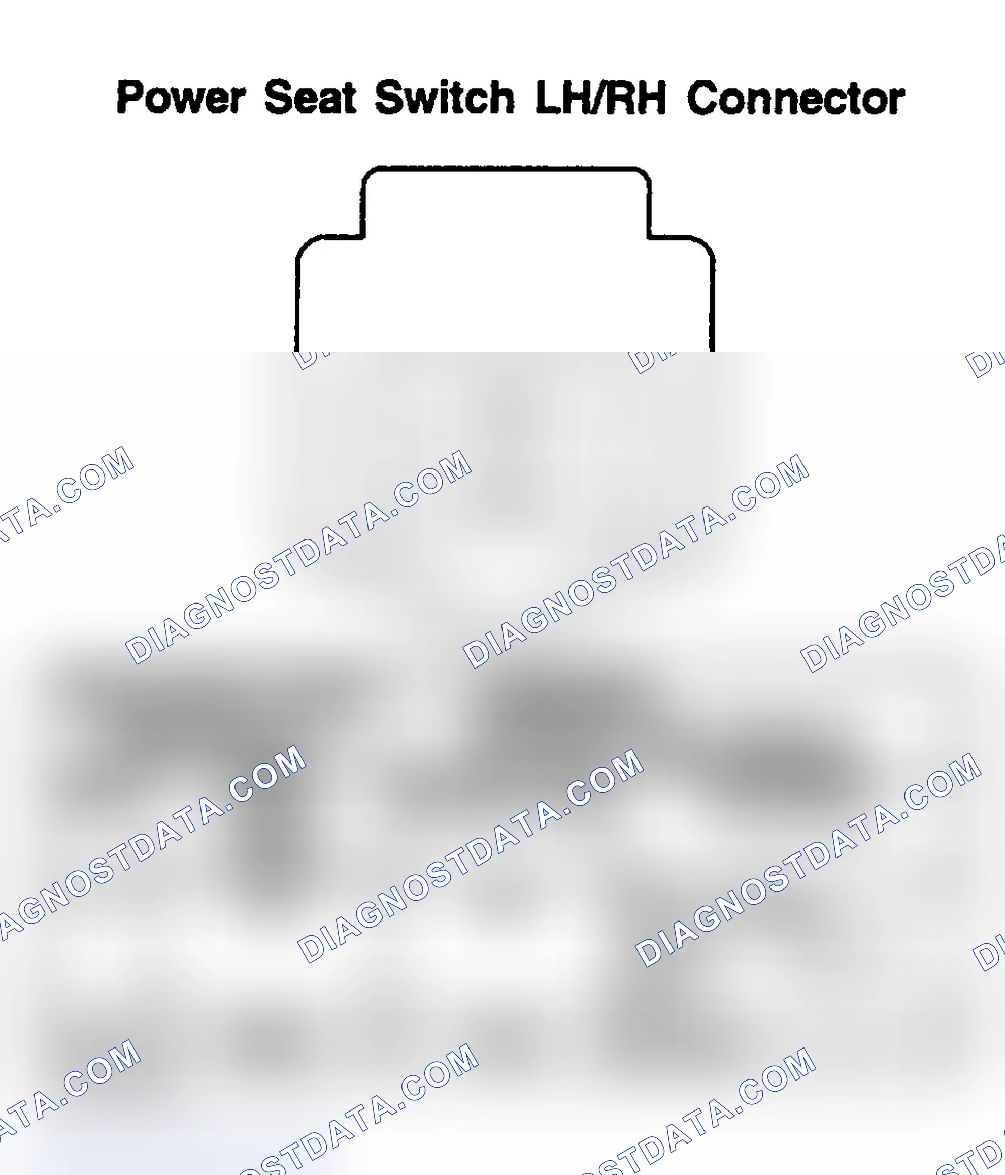 Scheme 222: POWER SEAT SWITCH (LH & RH)