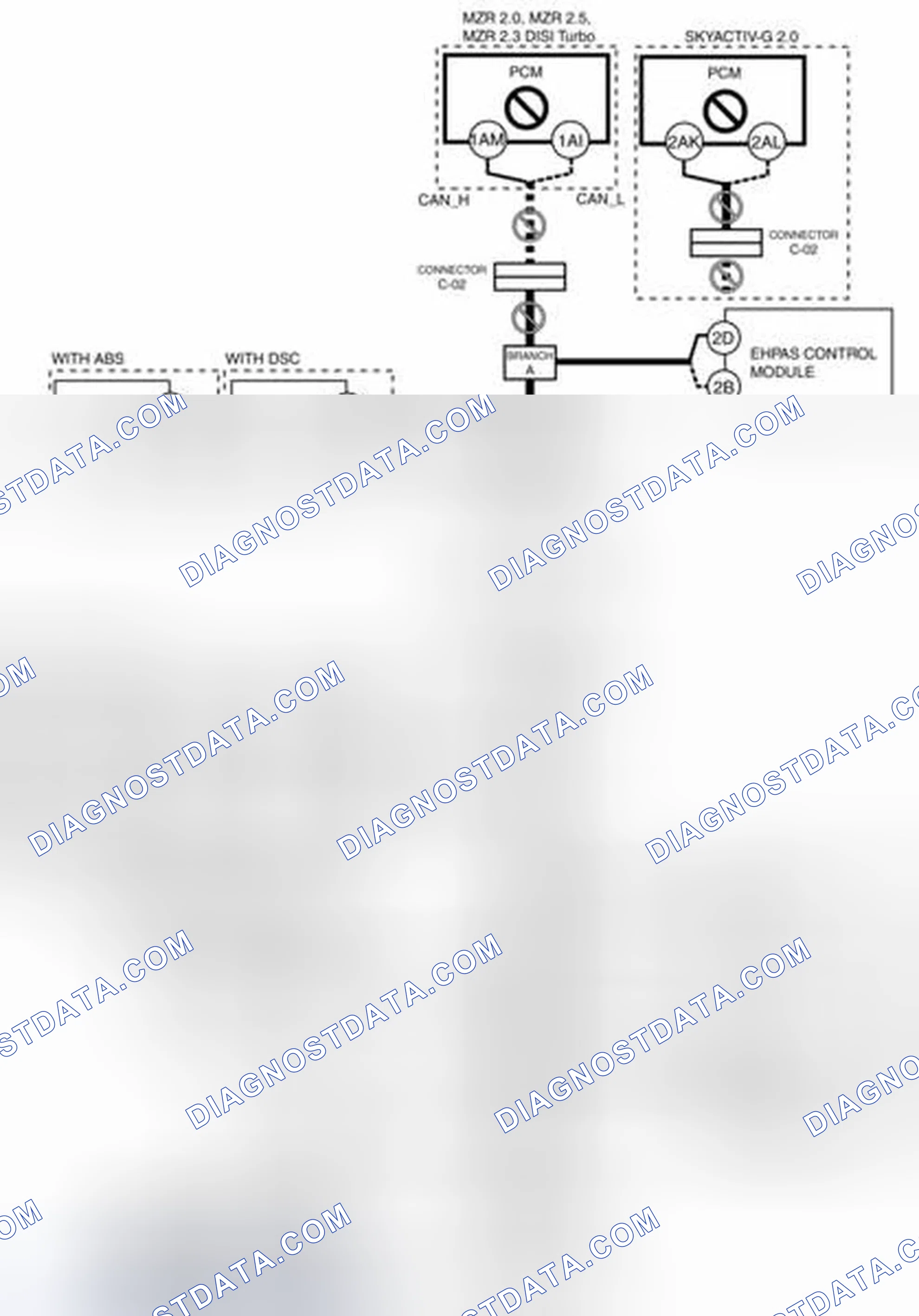 Scheme 14: PCM And Connector C-02 (Open Circuit) (Open Circuit) System Wiring Diagram