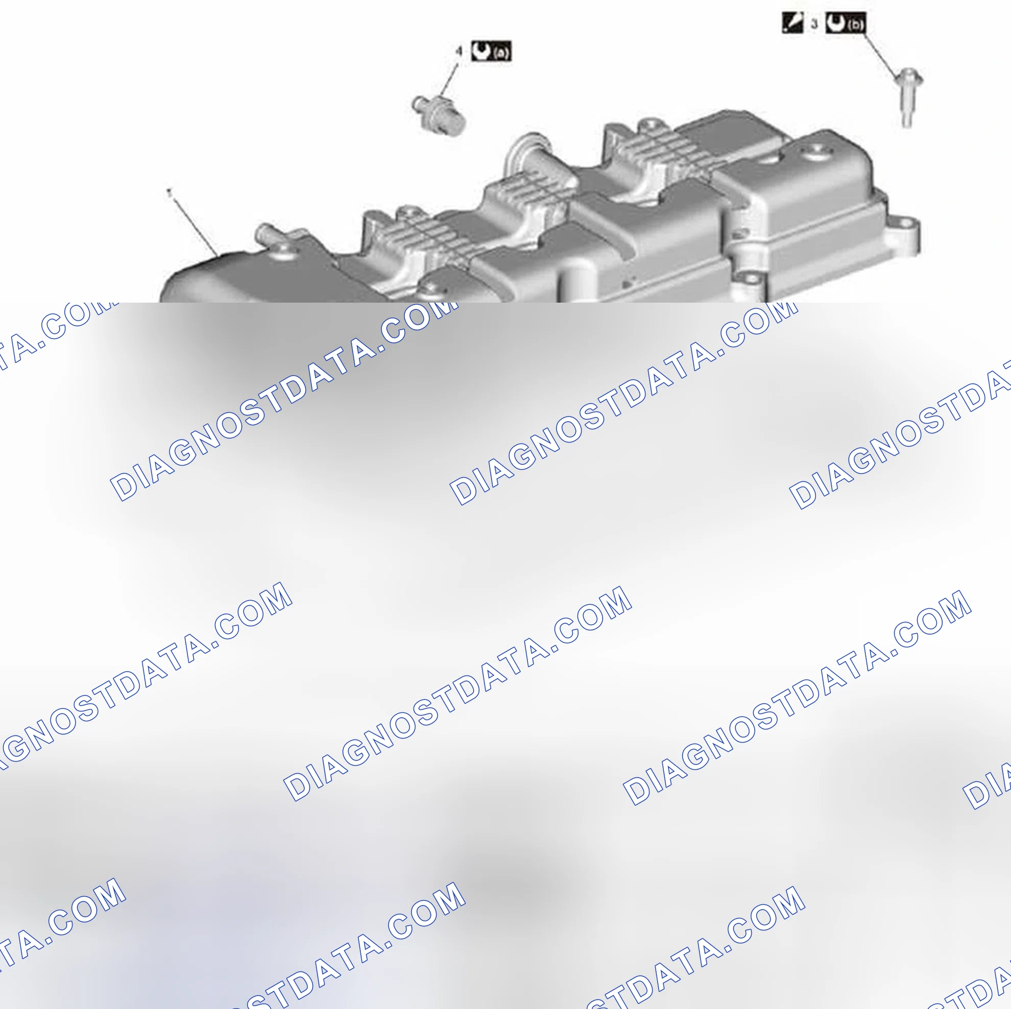 Scheme 12: Cylinder Head Cover Components