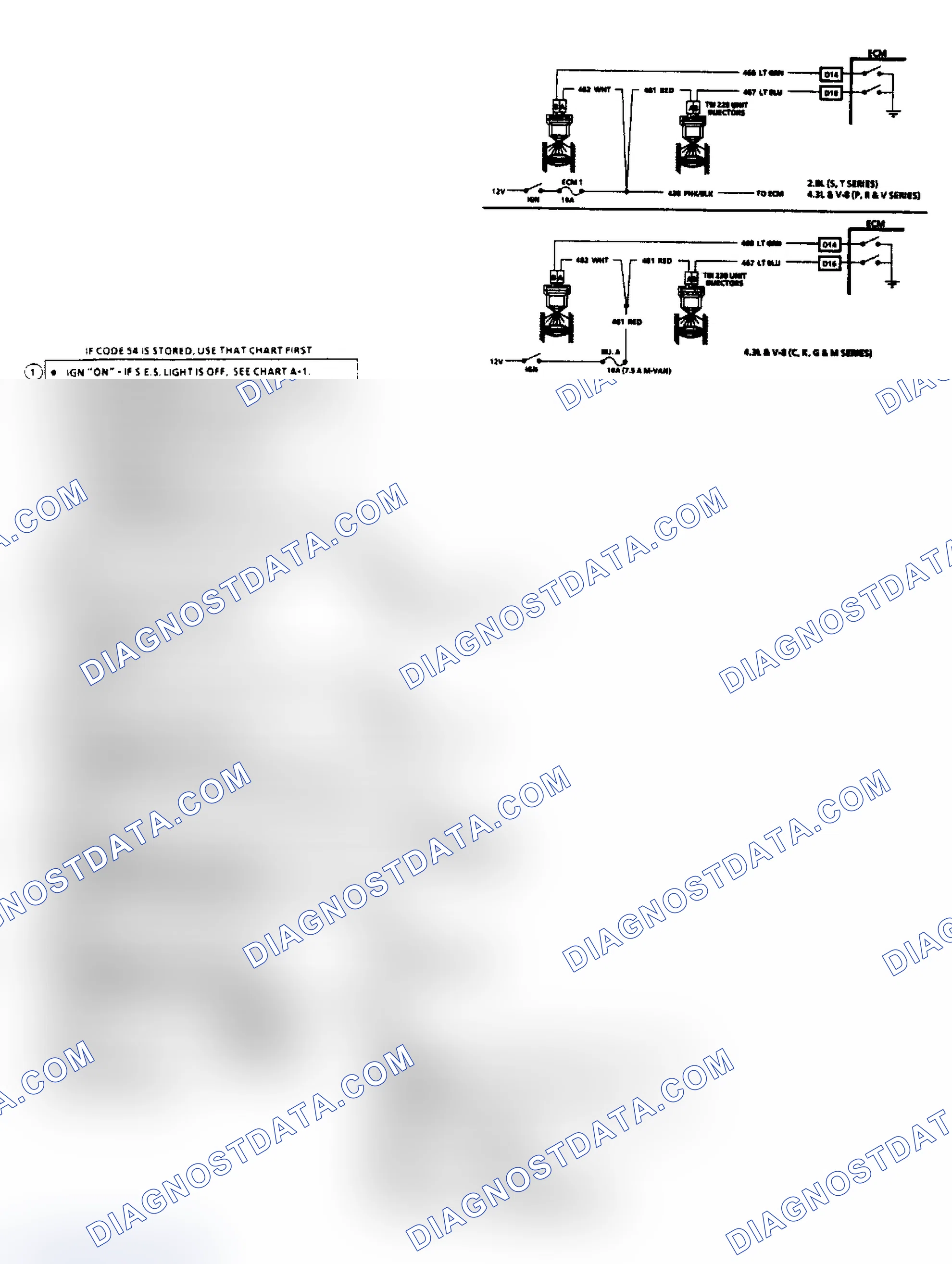 Scheme 32: Chart A3 Cranks, But Will Not Run (All Except 2.5L)