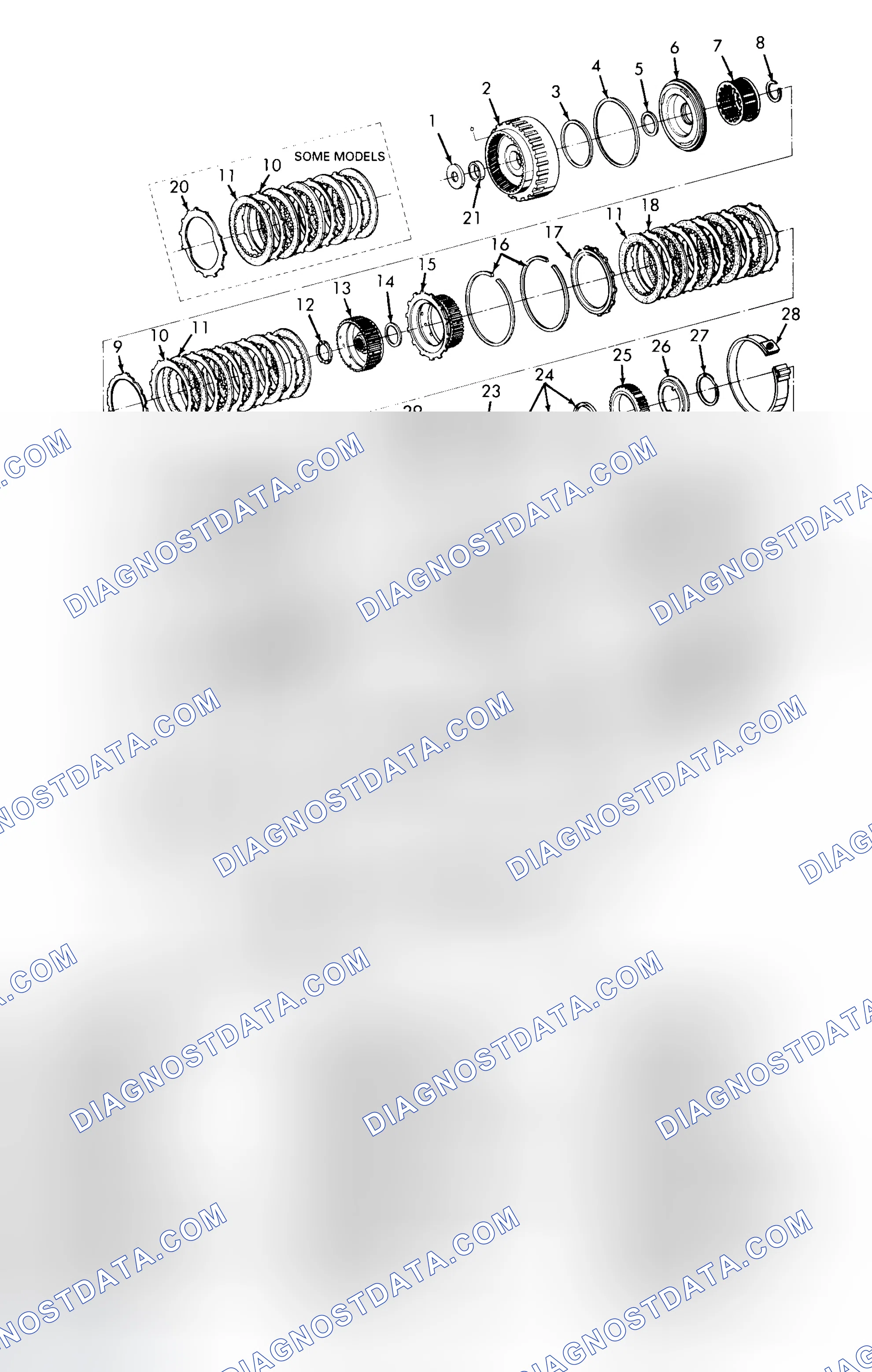 Scheme 115: SPEED SENSORS/REAR HOUSING