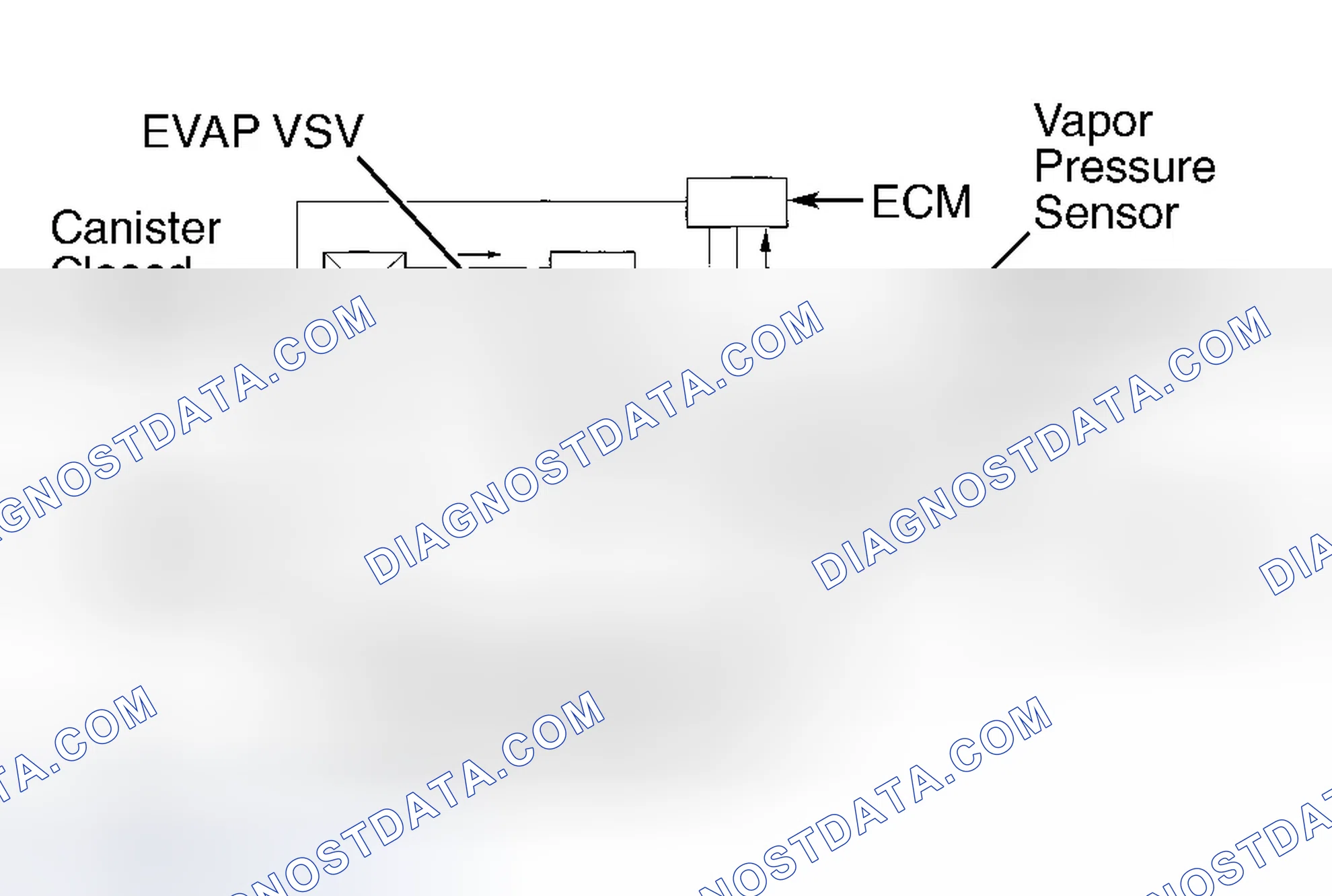 Scheme 48: Vapor Pressure Sensor (Avalon, Camry 2.2L 4-Cyl. Gasoline Models, Camry 3.0L V6, Camry Solara, Celic