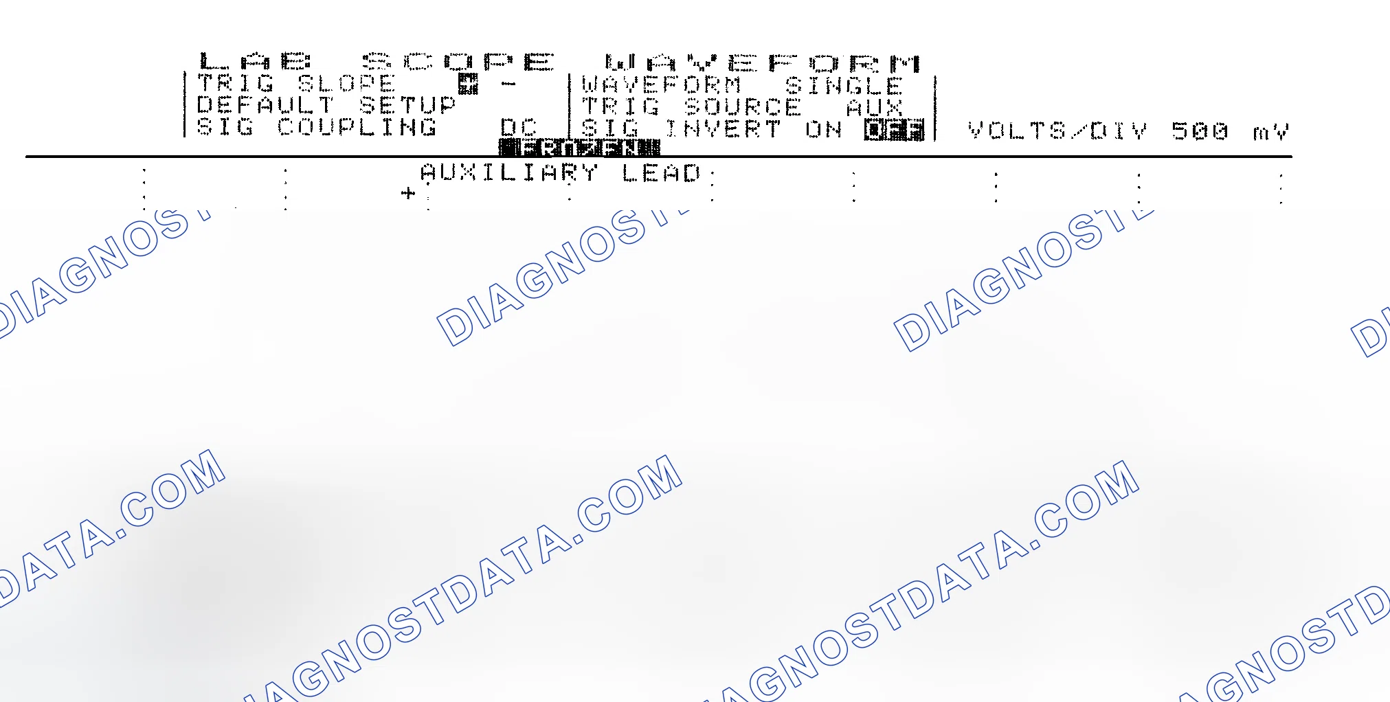 Scheme 14: Single Injector w/Excessive Current Flow - Current Pattern