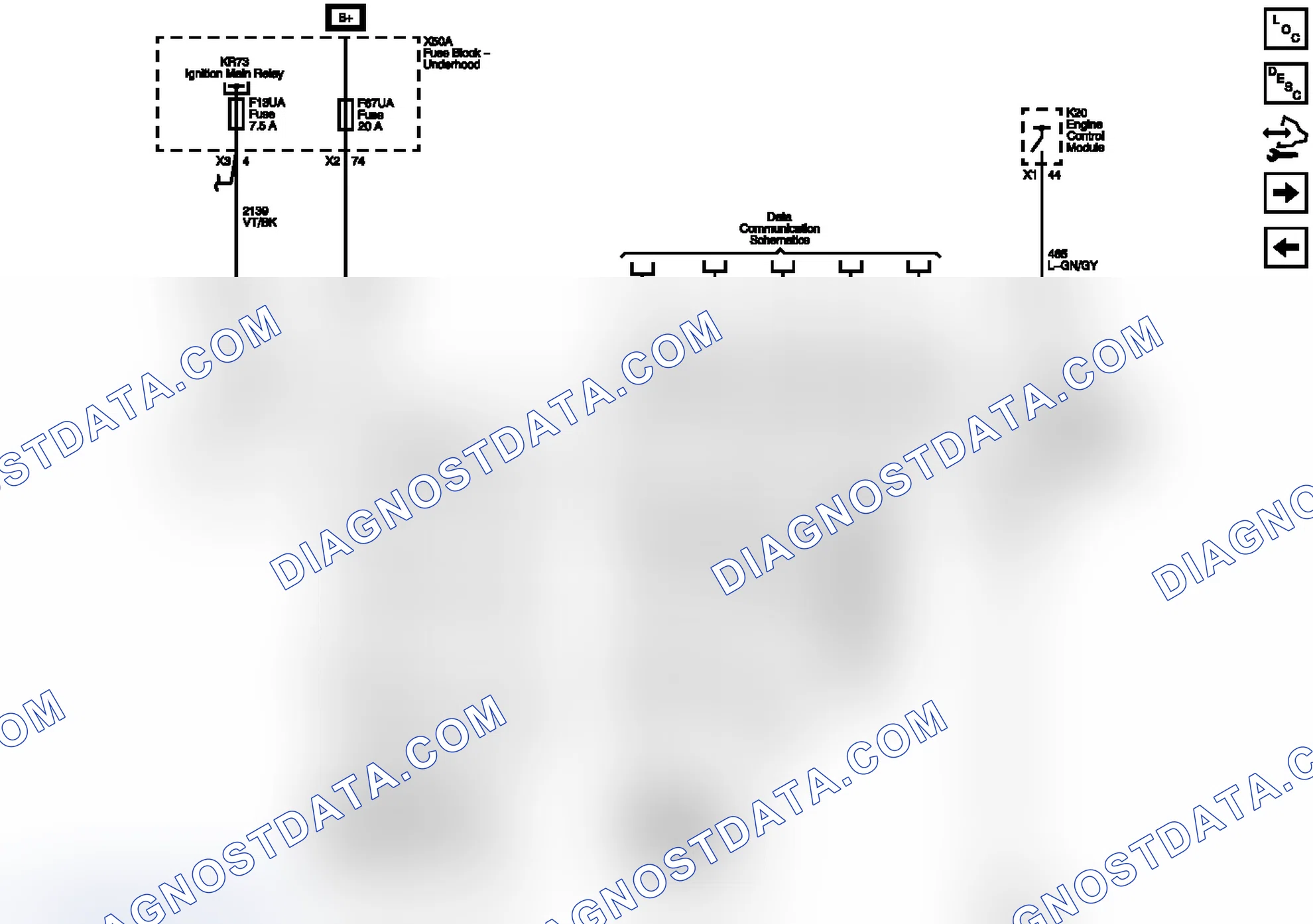 Scheme 107: Fuel Controls - Fuel Pump Controls
