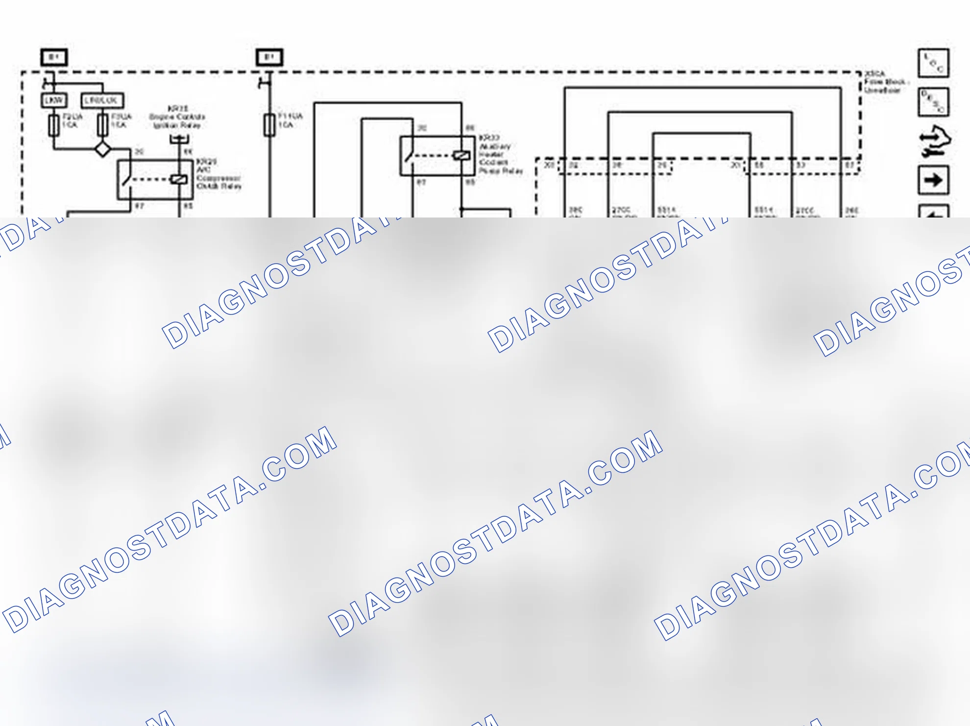 Scheme 64: Air Quality Sensor, Duct and Evaporator Temperature Sensors